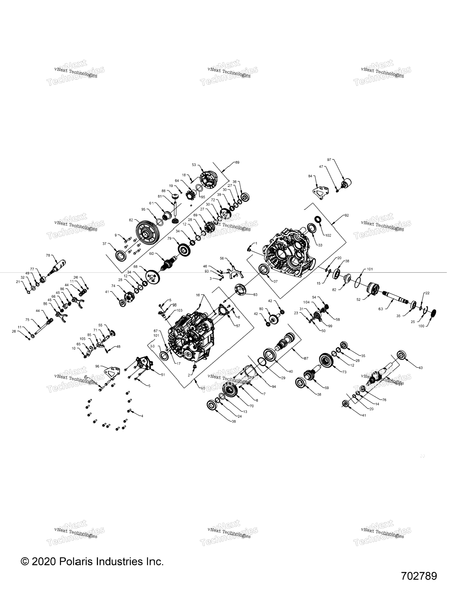 Drive Train, Main Gearcase Internals