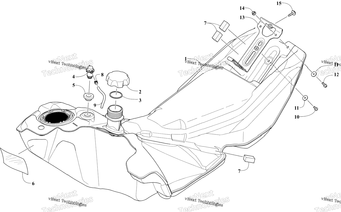 Gas Tank Assembly