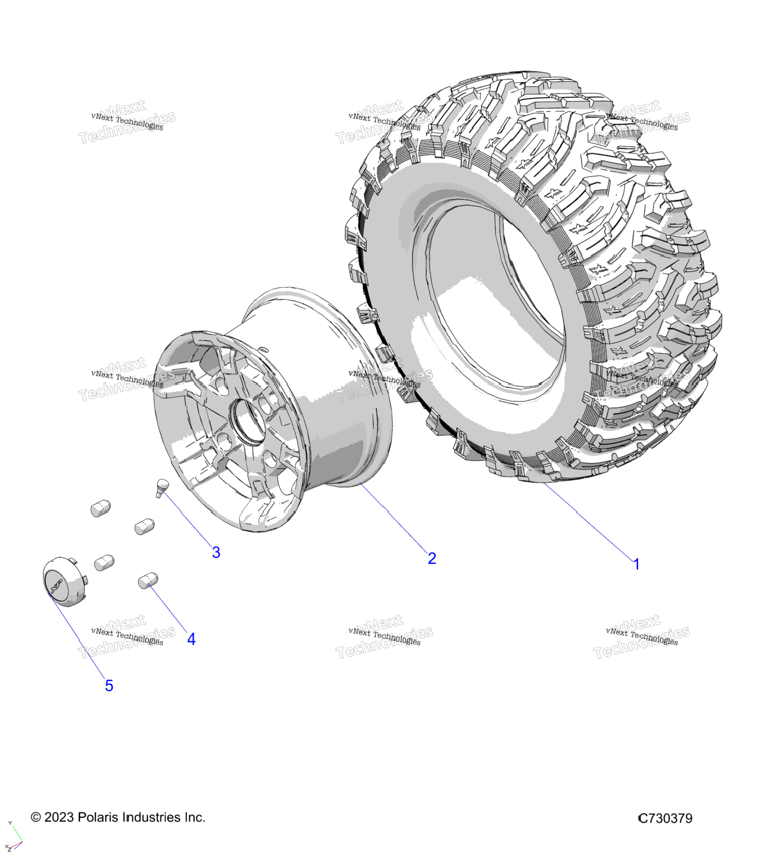 Wheels, Rear