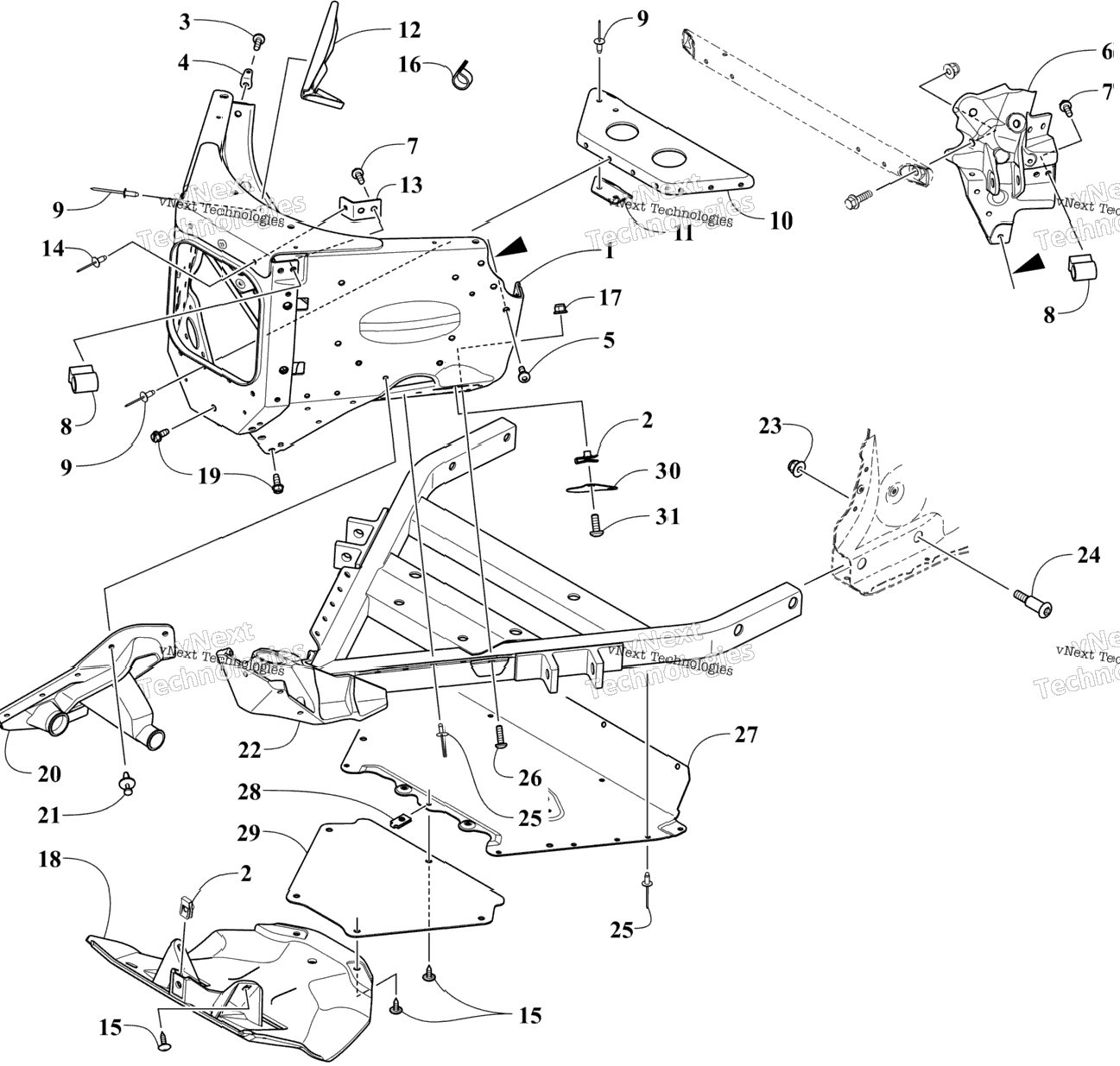 Front Frame Assembly