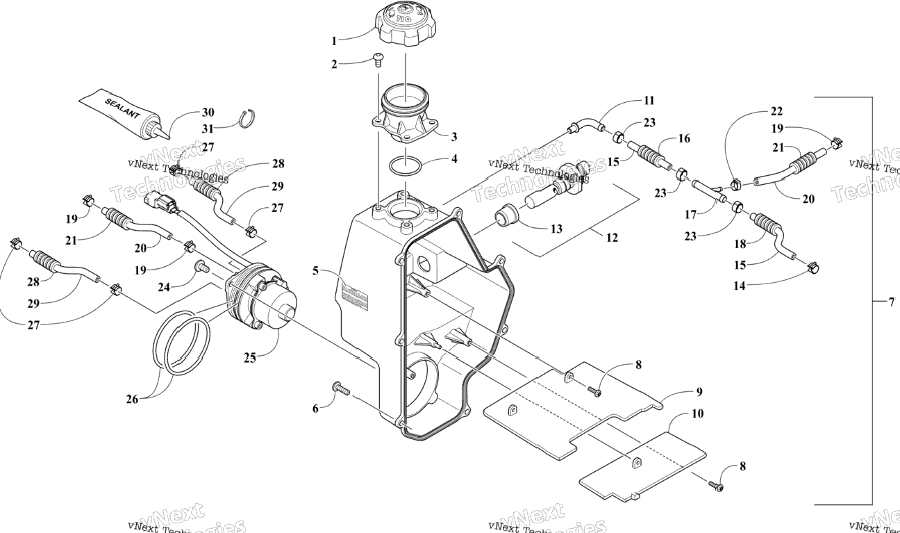 Oil Tank Assembly