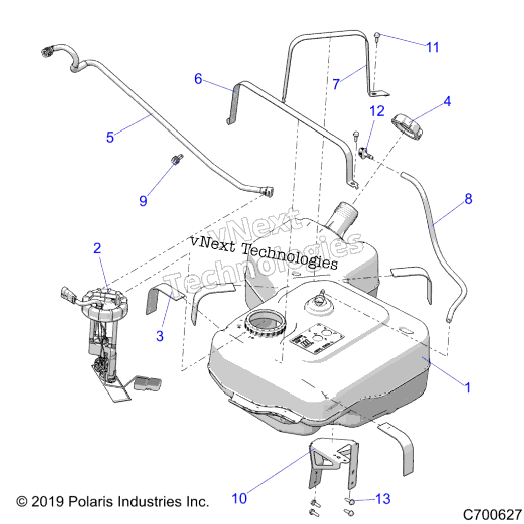 Fuel System, Tank