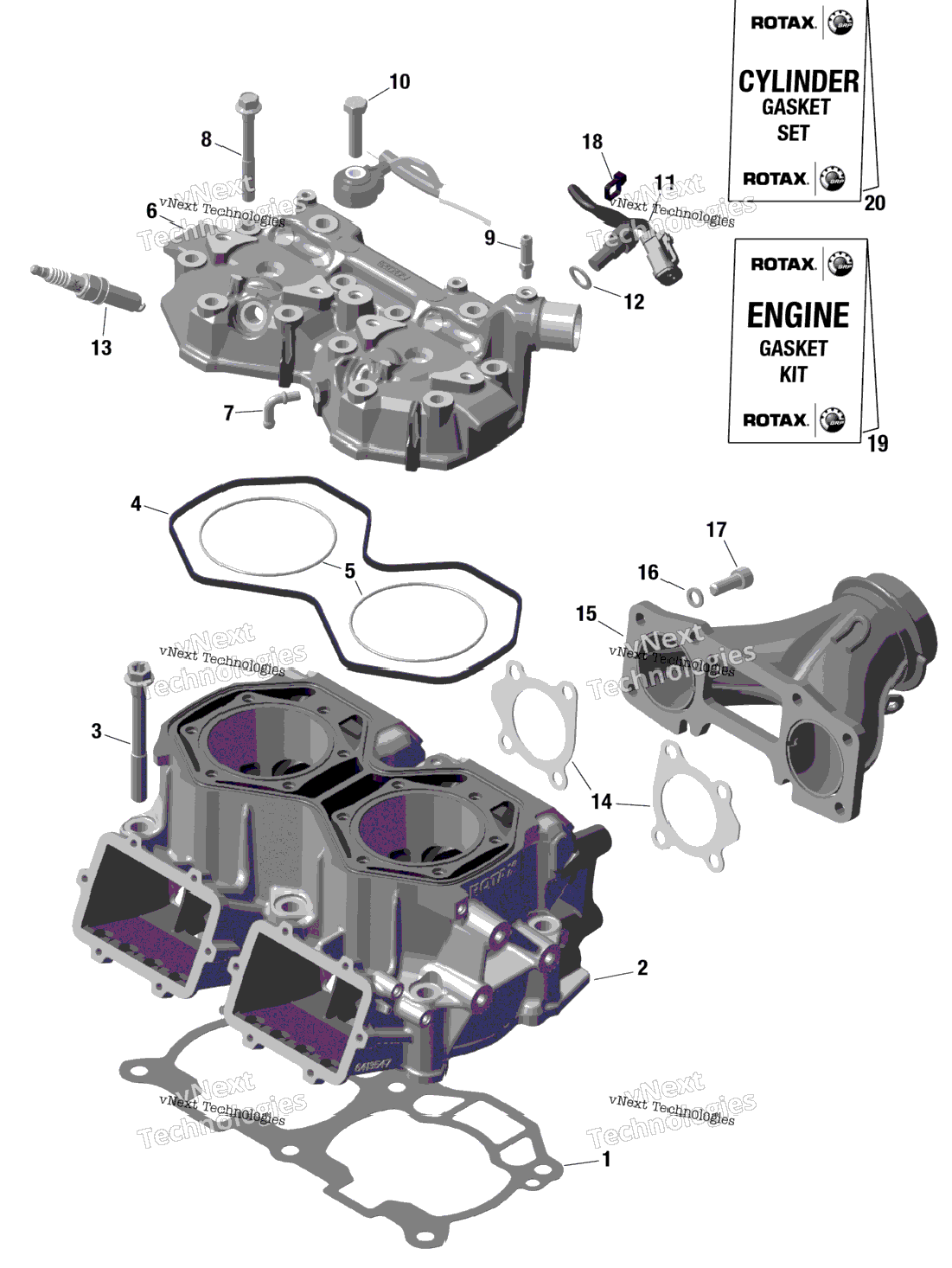 Rotax - Cylinder Head