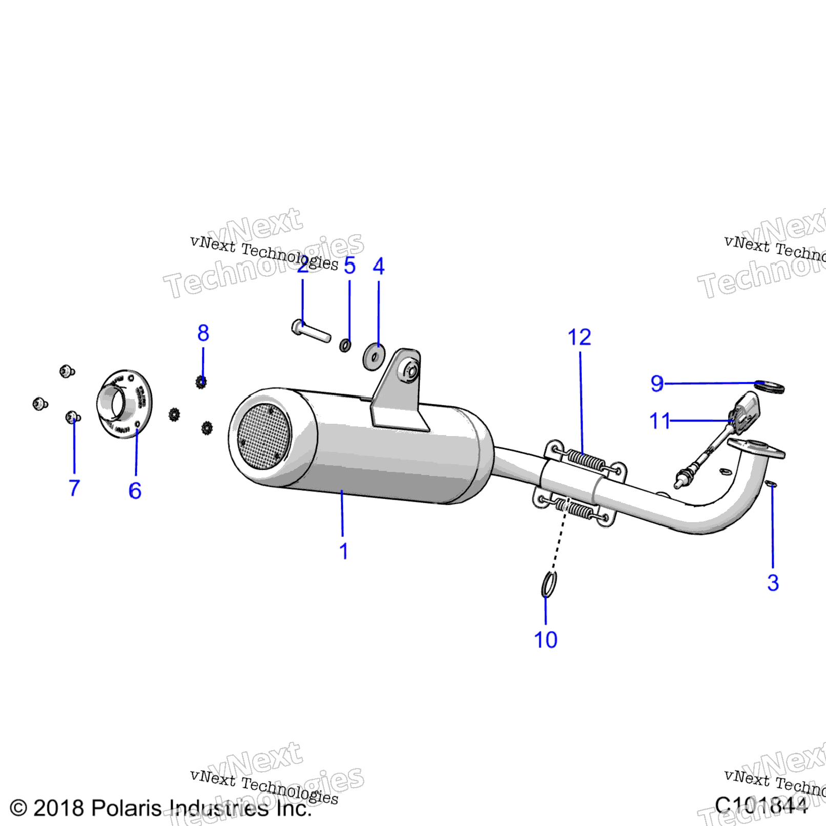 Engine, Exhaust System, Evap A24hzb15b1B4