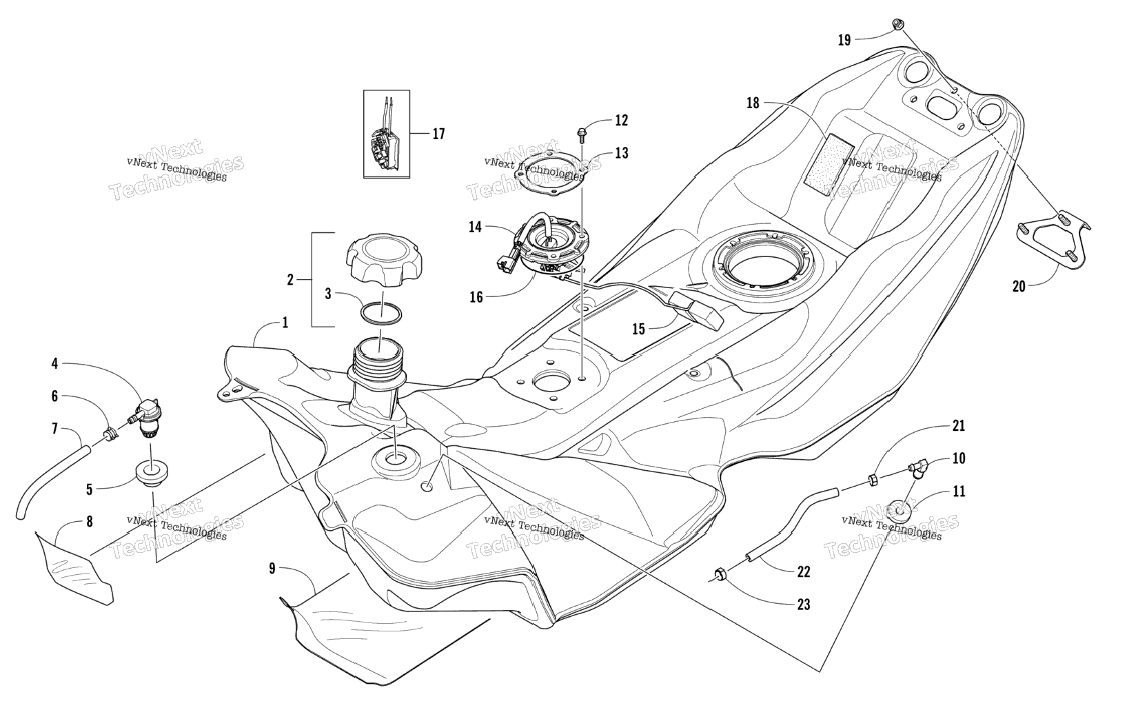 Gas Tank Assembly