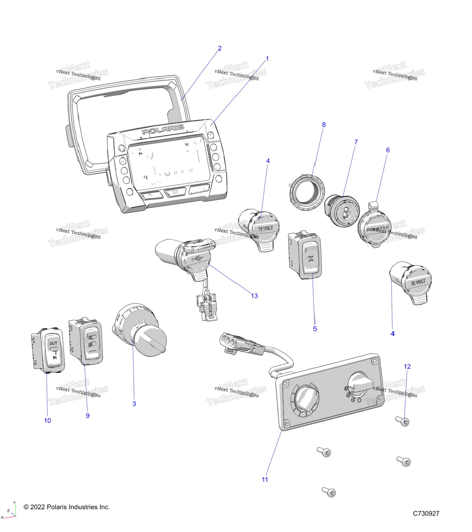 Electrical, Dash Instruments And Controls