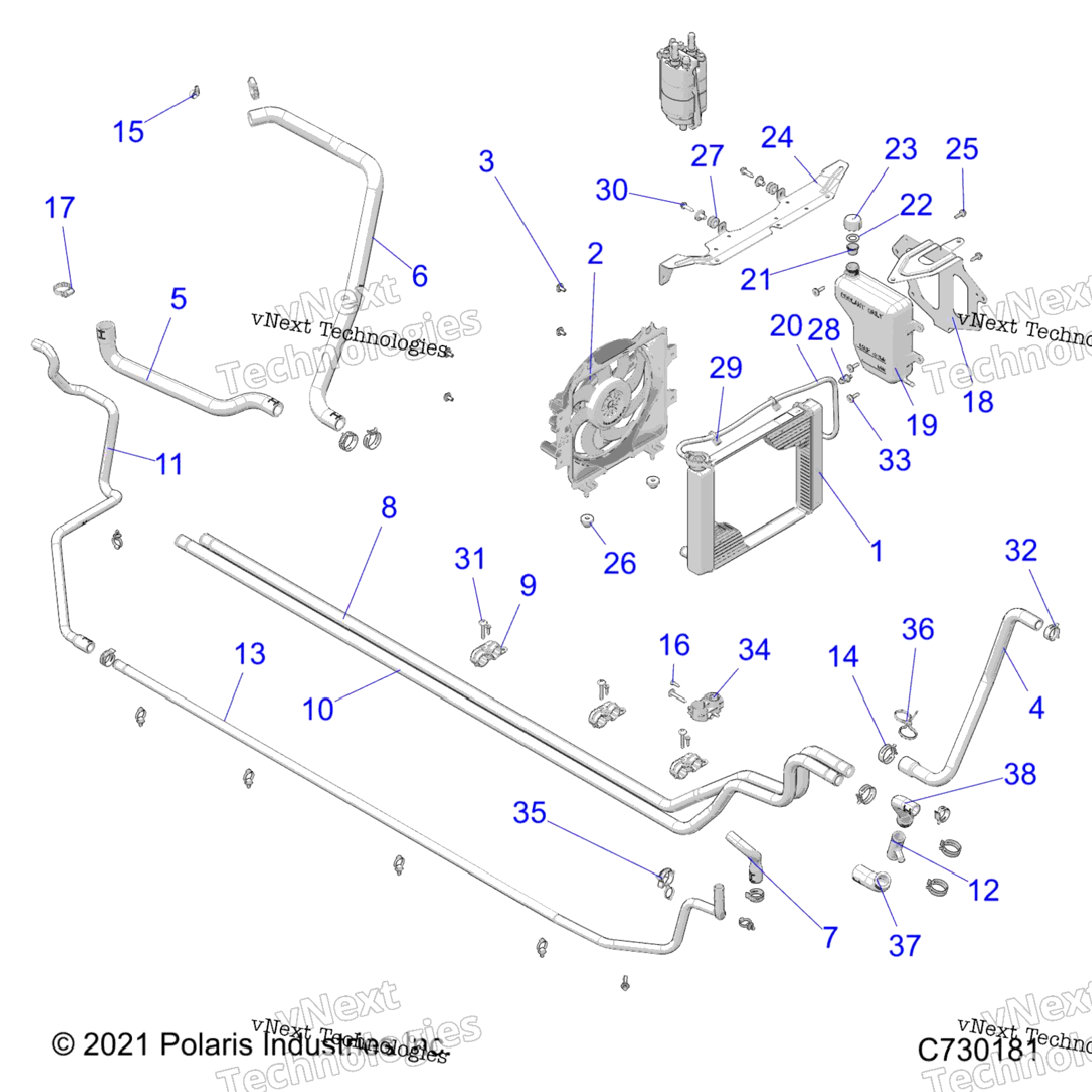 Engine, Cooling System