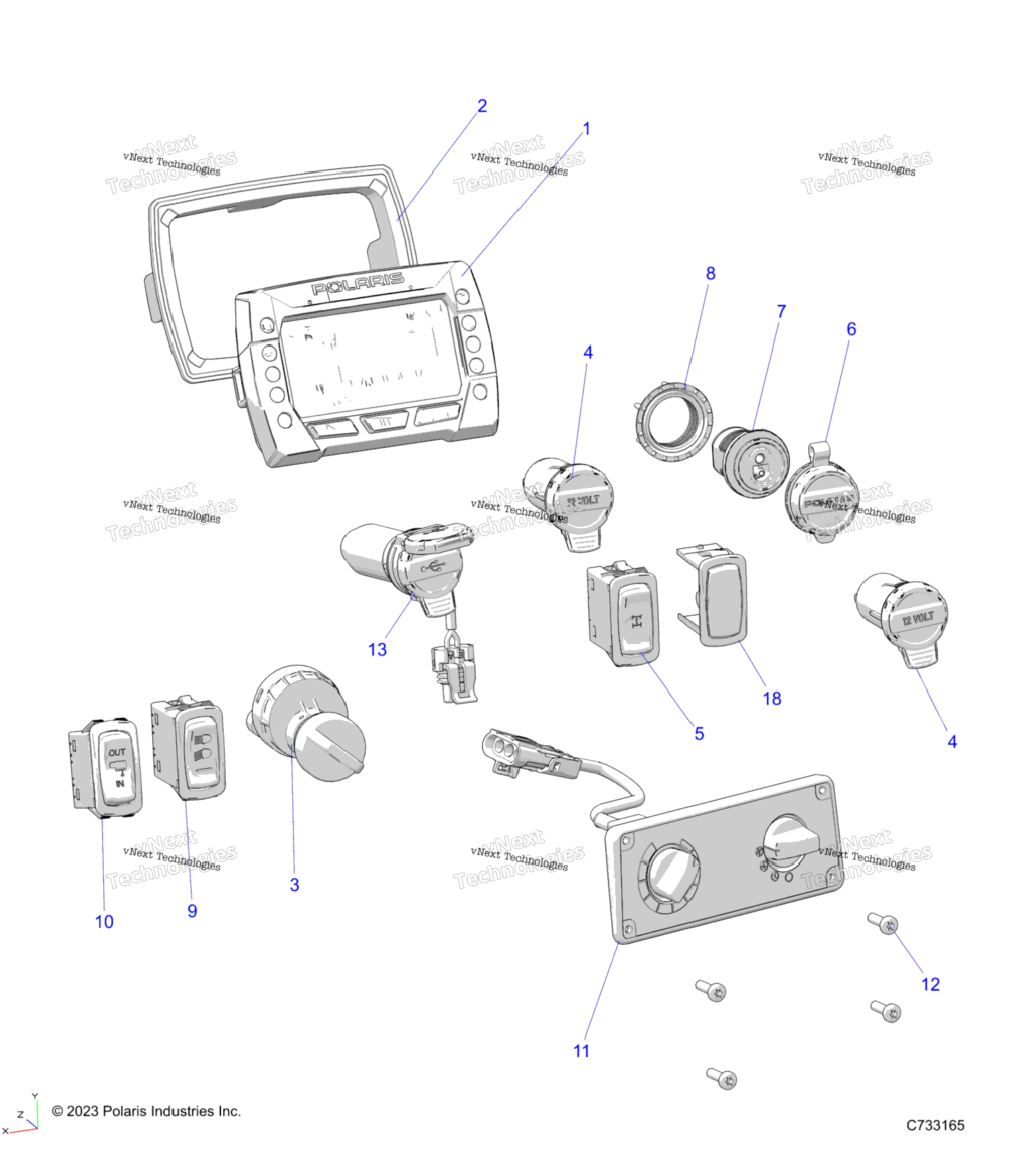 Electrical, Dash Instruments And Controls