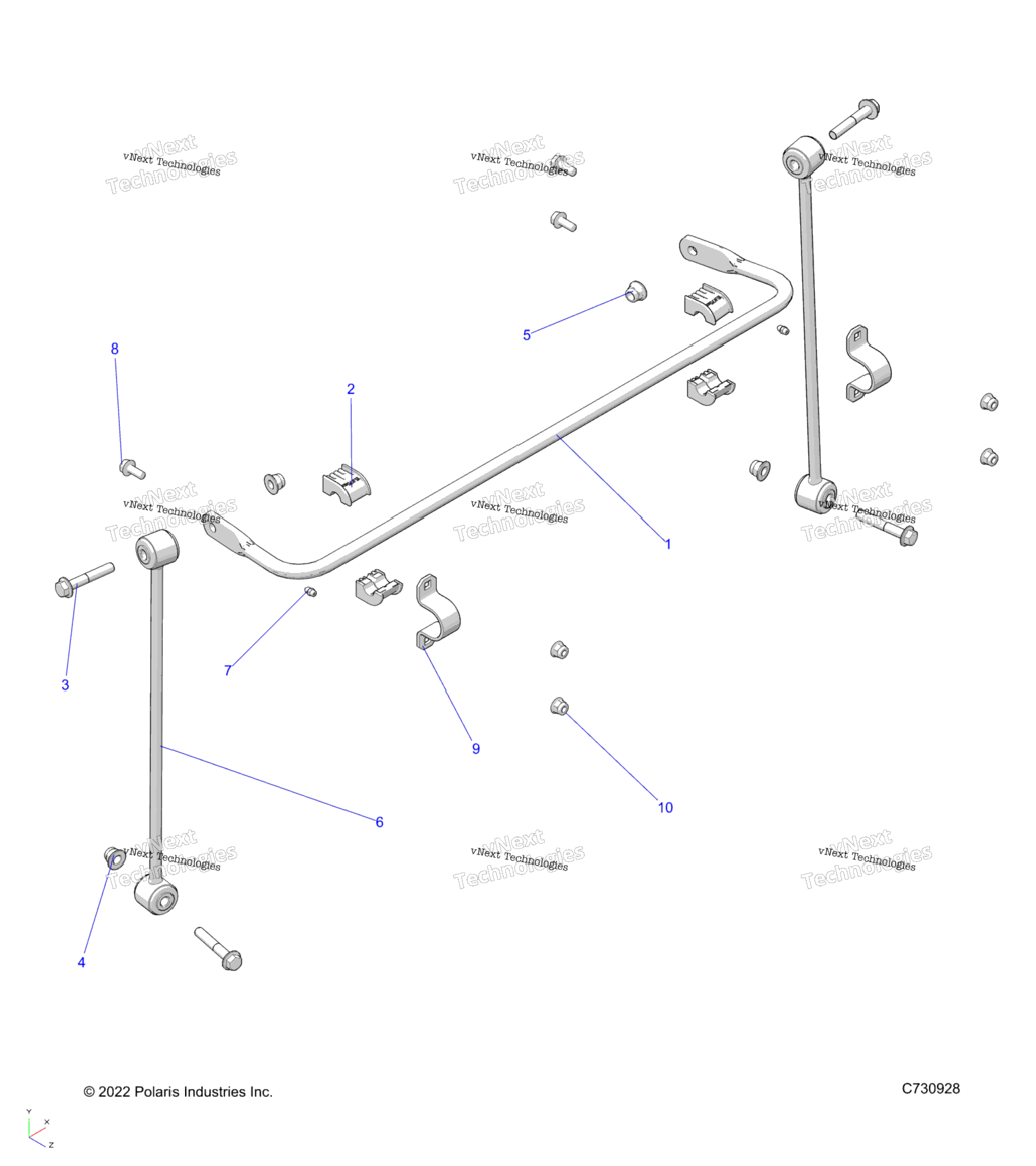 Suspension, Front Stabilizer Bar