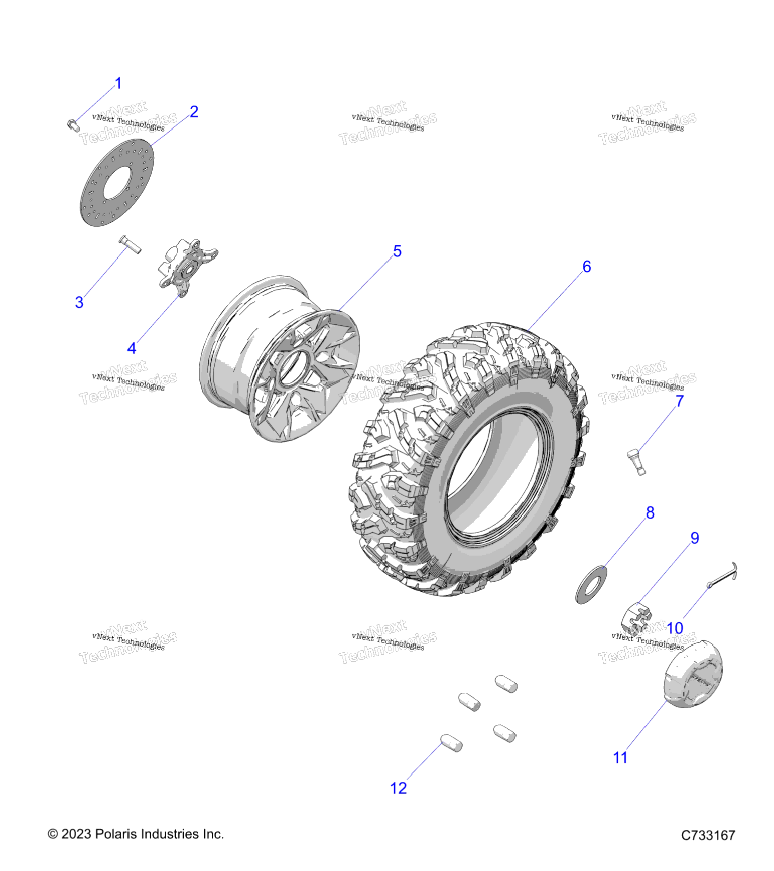 Wheels, Front (C733167