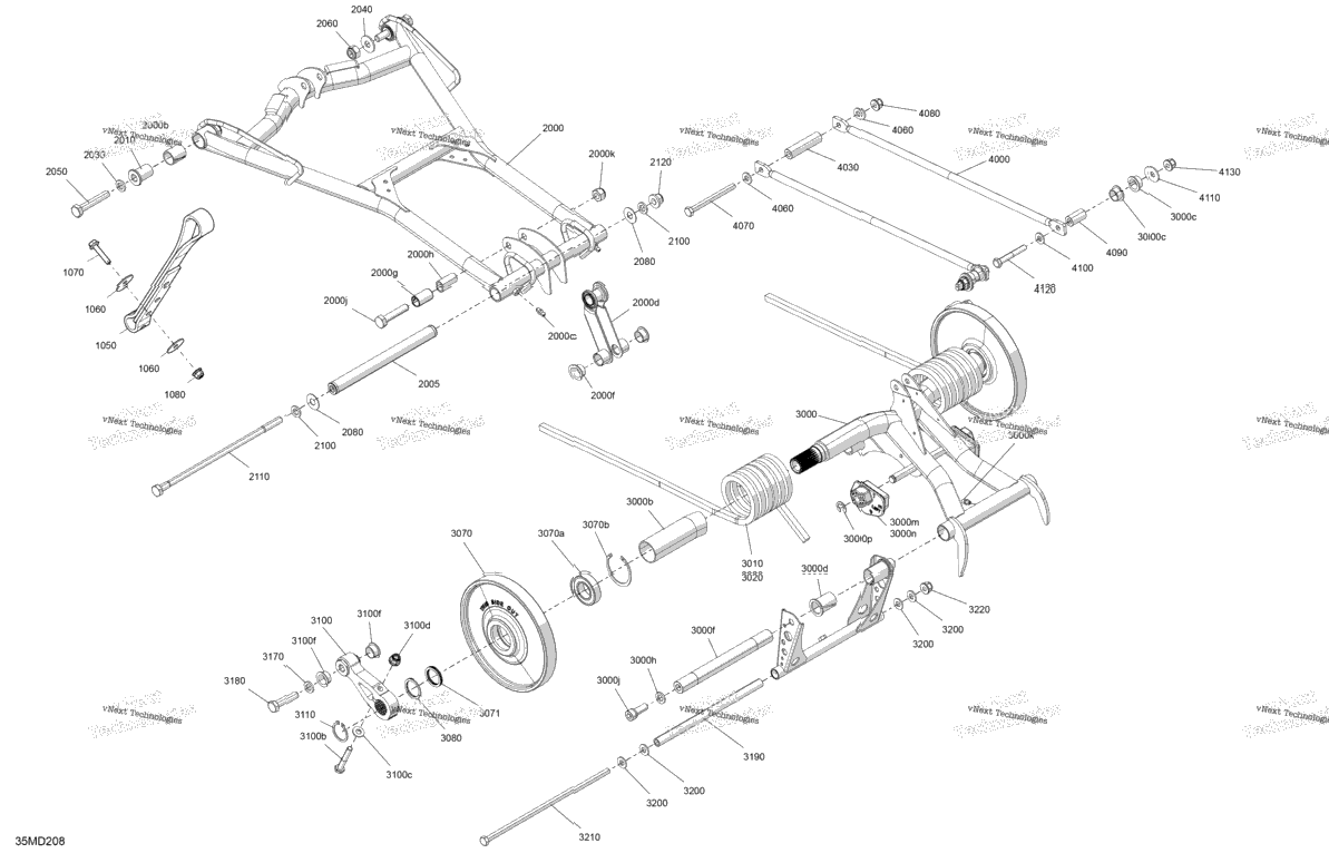 Suspension - Rear - Upper Section