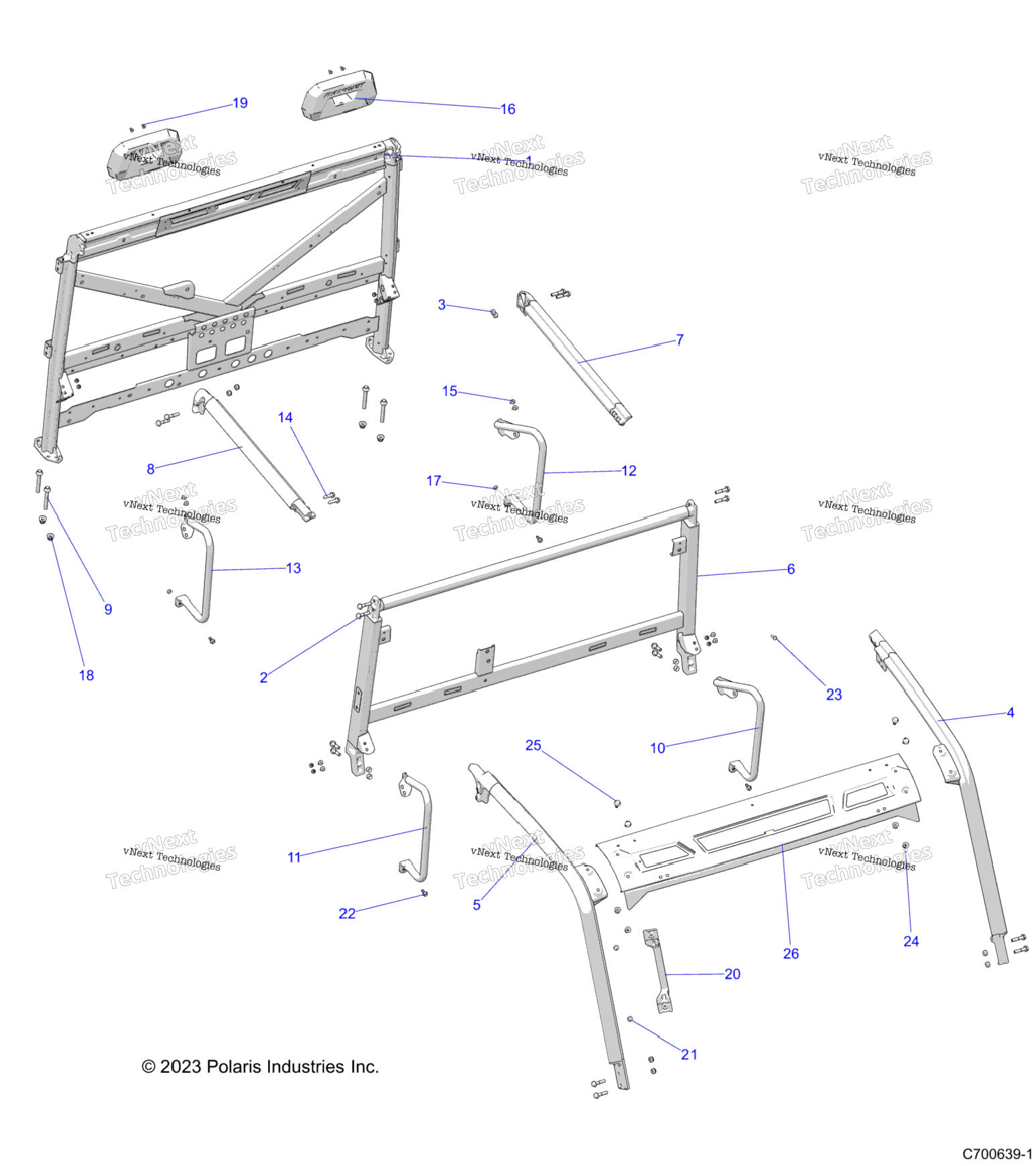 Chassis, Cab Frame