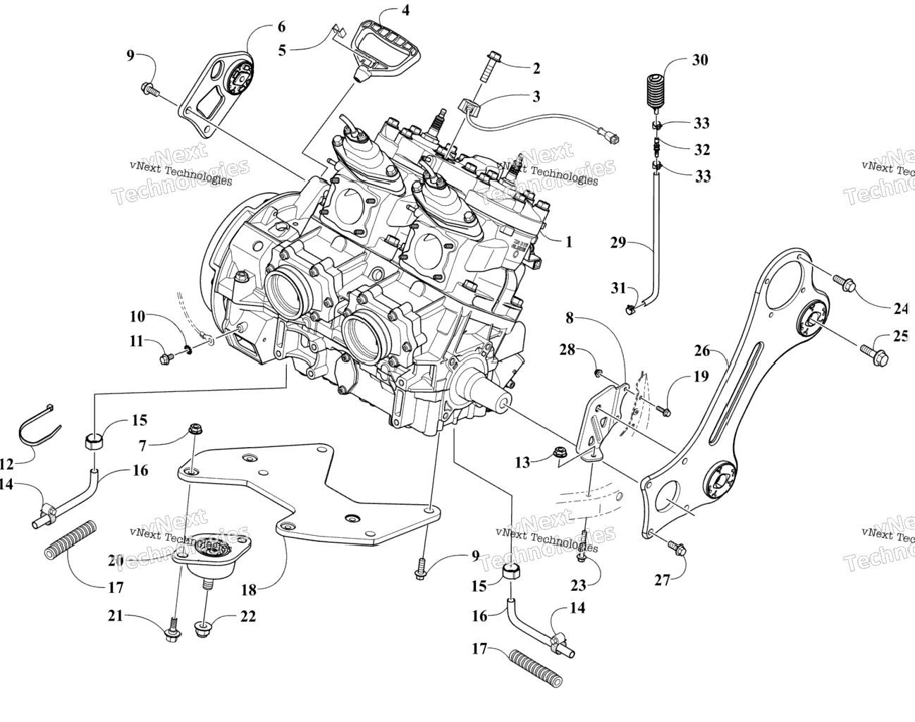 Engine And Related Parts