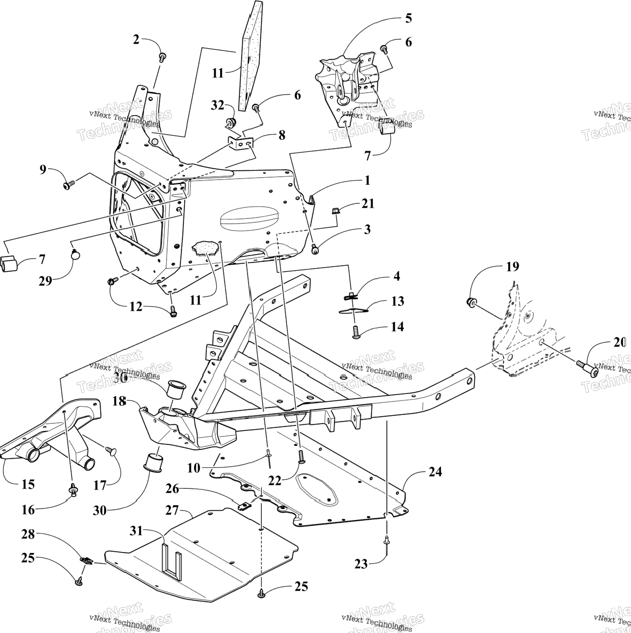 Front Frame Assembly