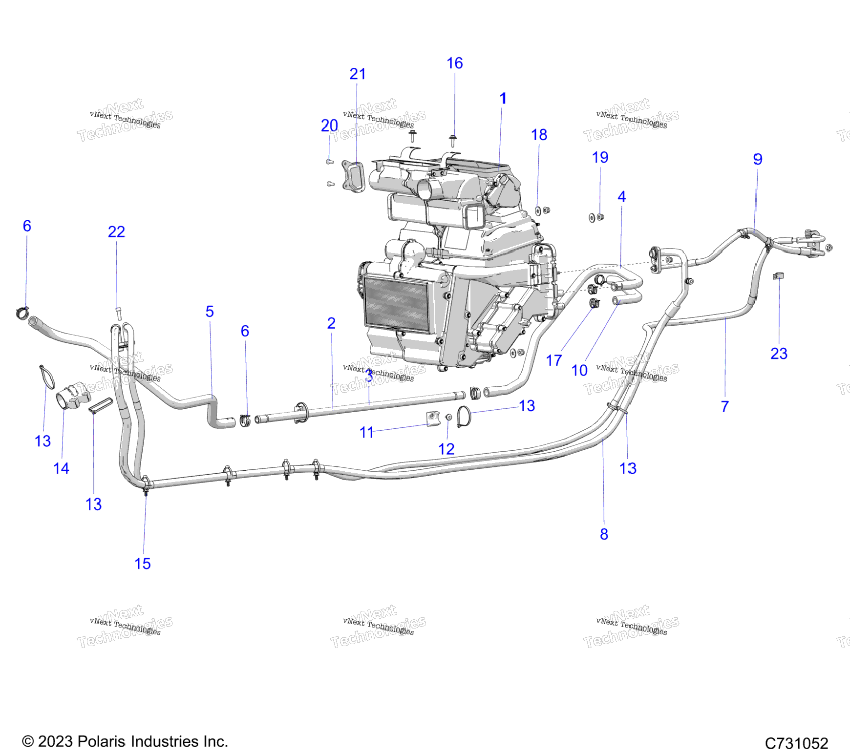 Body, Hvac Hoses