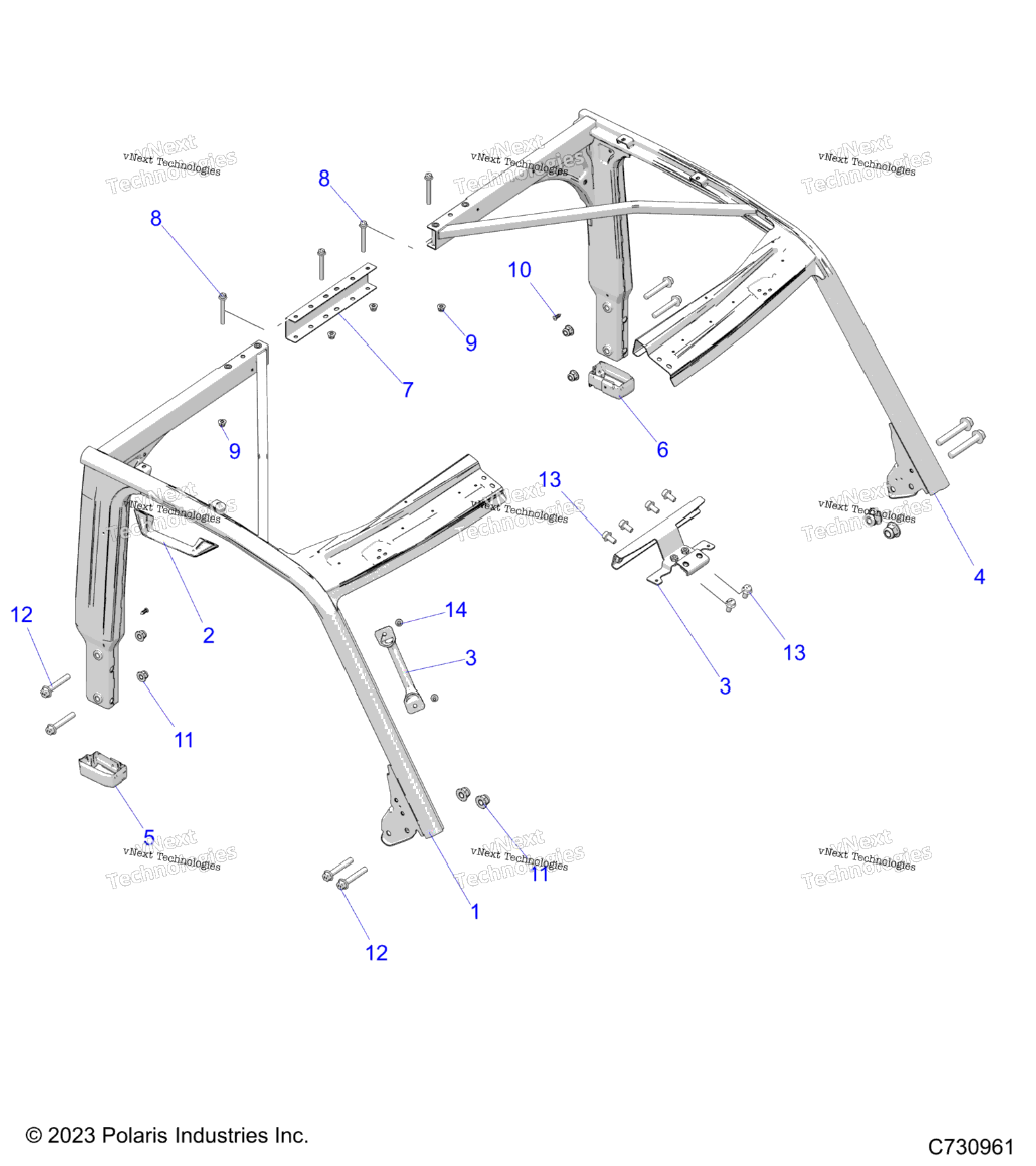 Chassis, Cab Frame