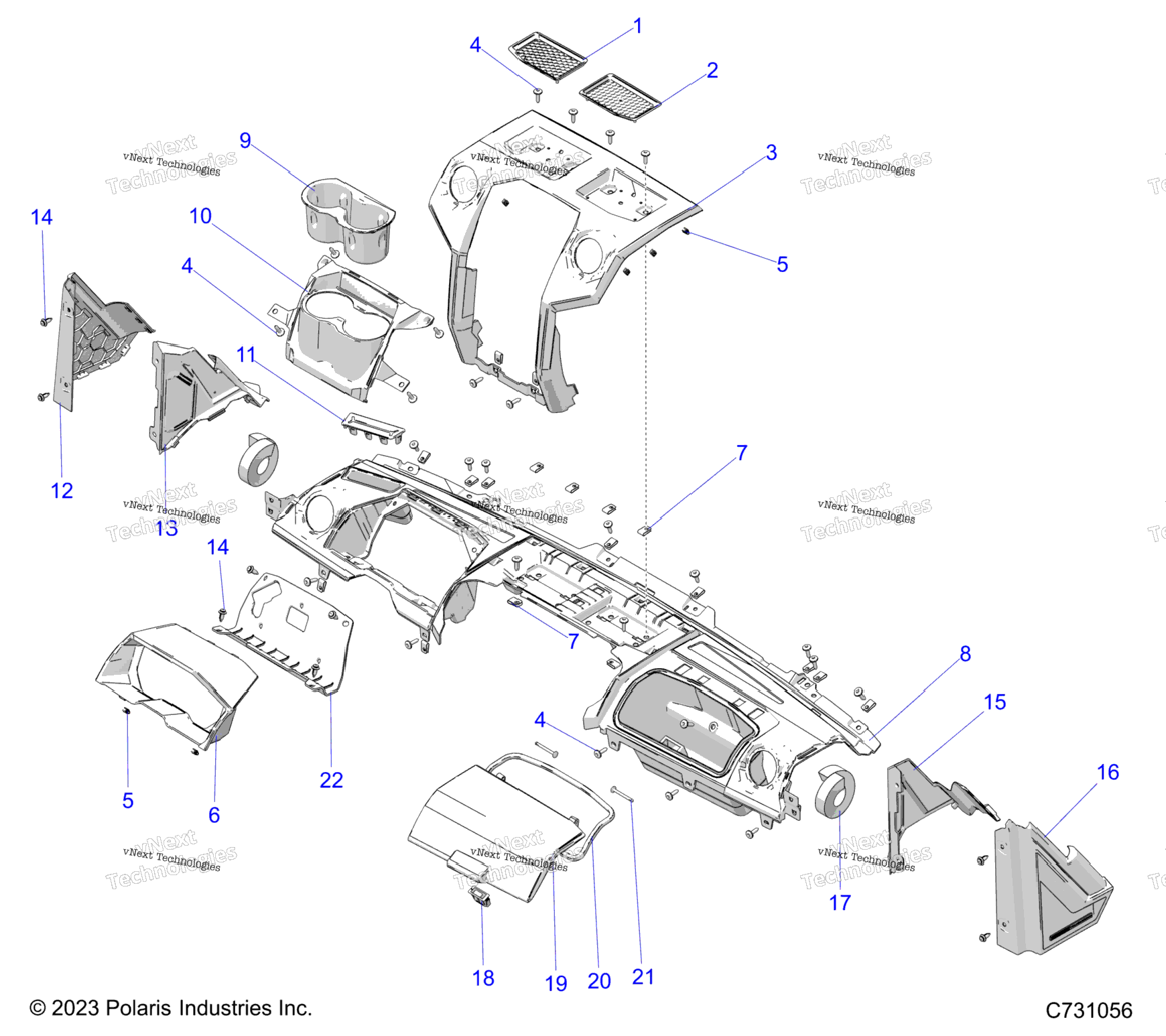 Body, Dash, Upper And Apillers