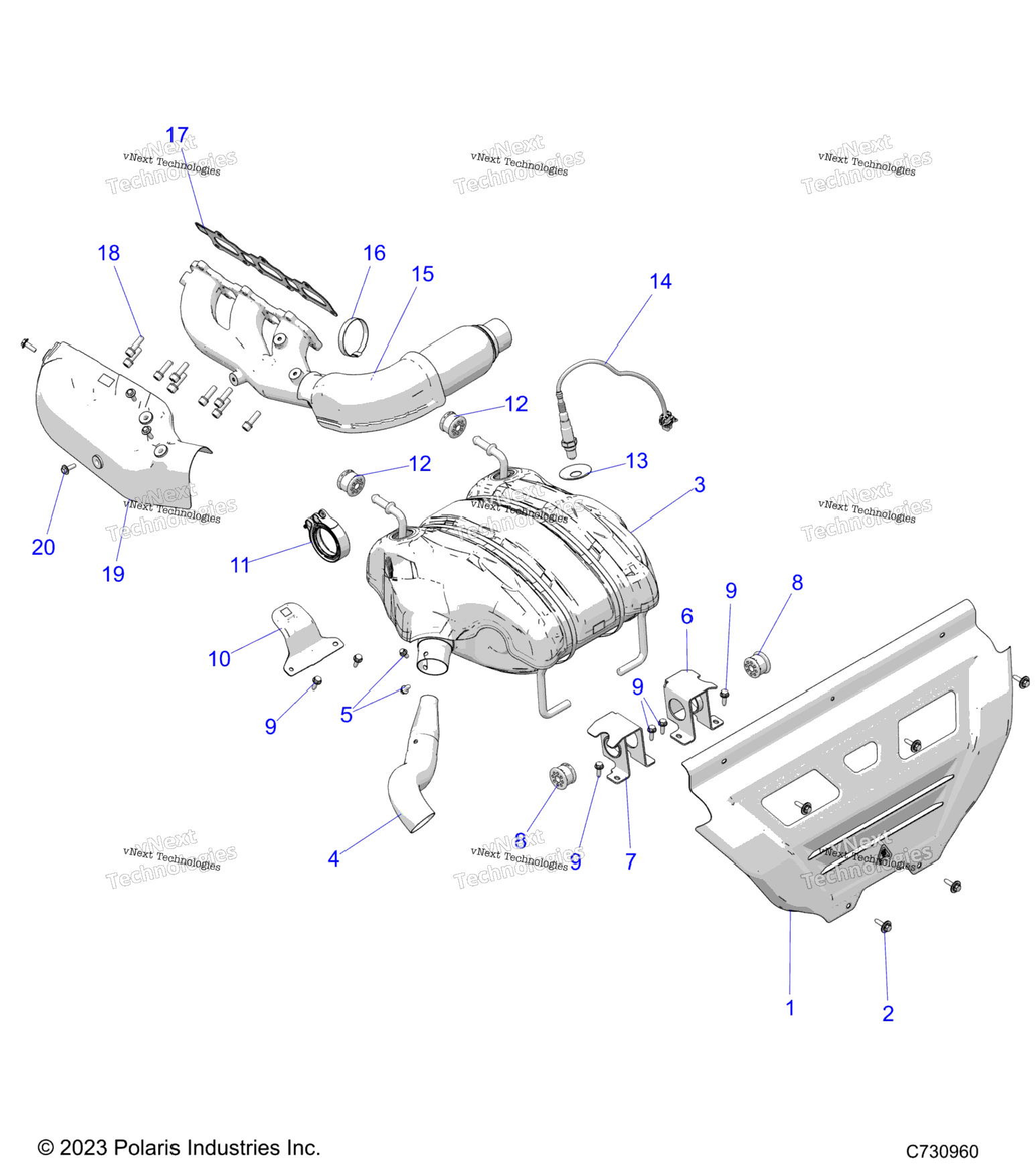 Engine, Exhaust