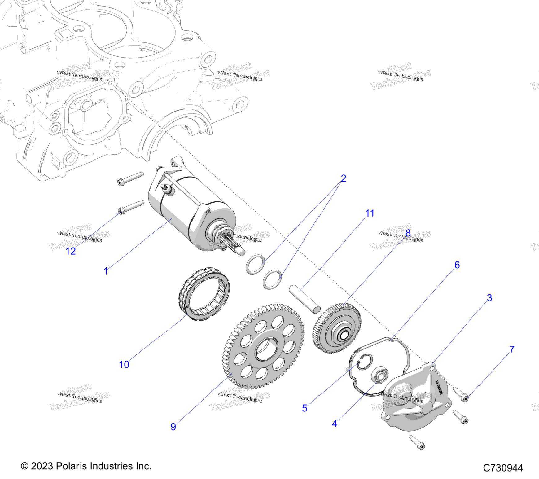 Engine, Starter