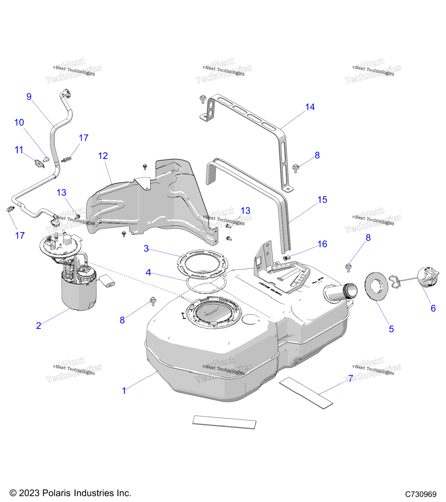 Fuel System, Fuel Tank Asm