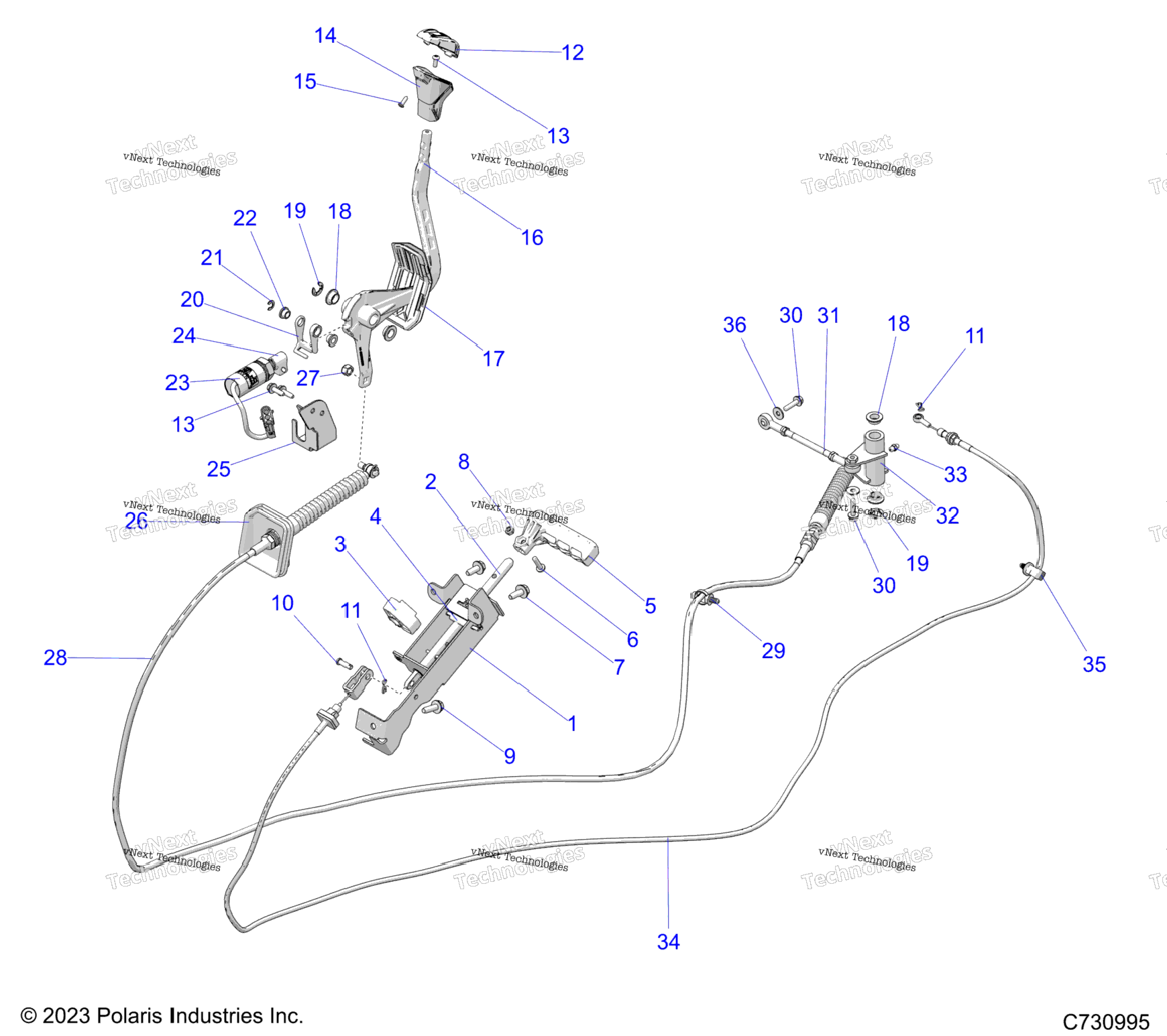 Drive Train, Gear Selector