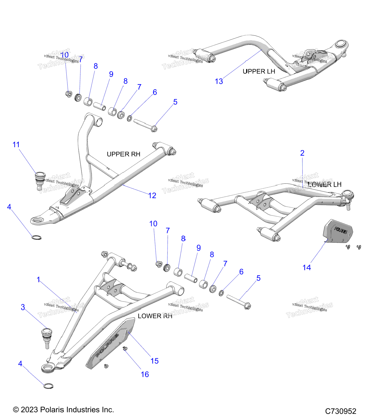 Suspension, Front Control Arms