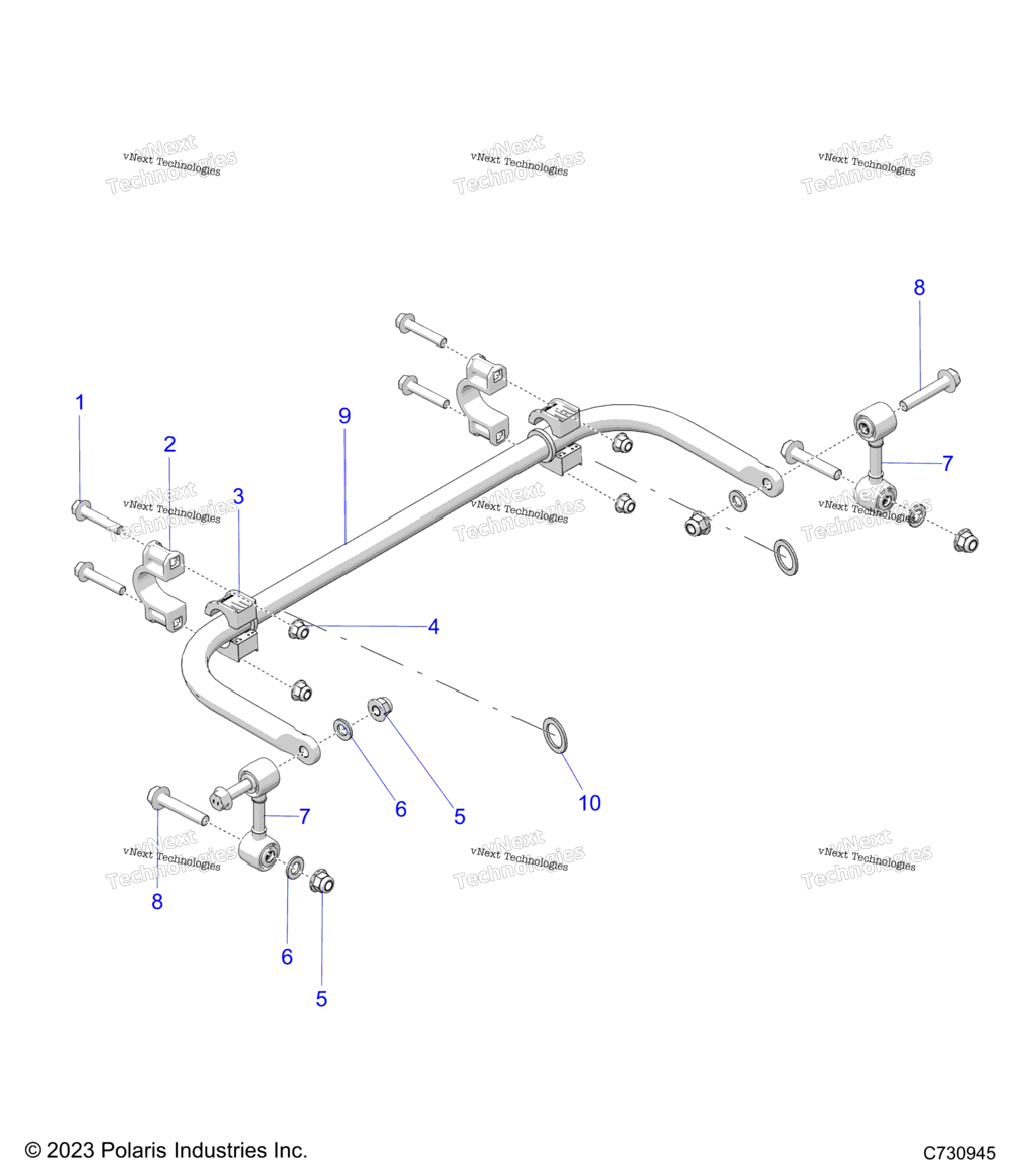 Suspension, Rear Stabilizer Bar