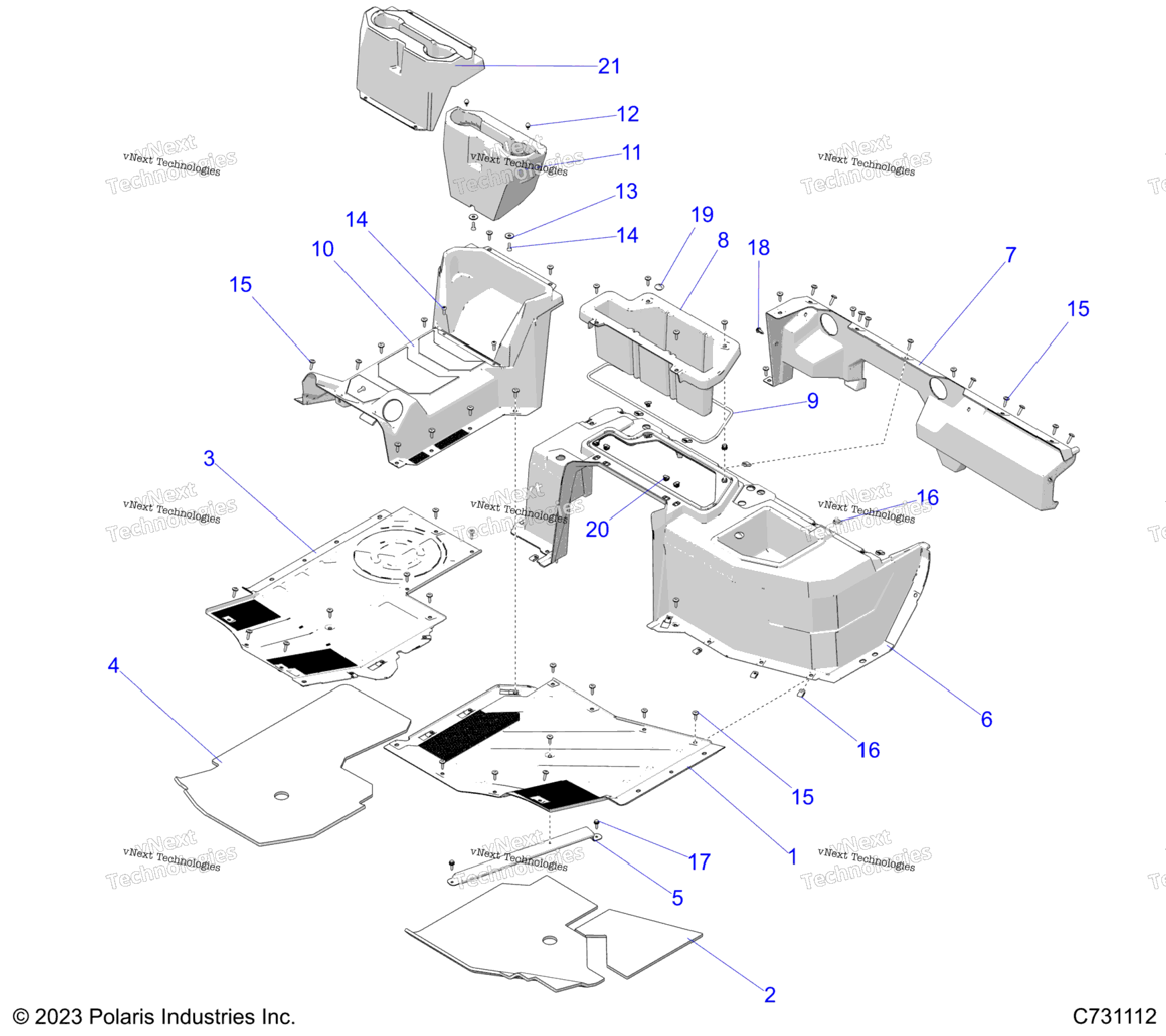 Body, Floor And Closeoff, Front