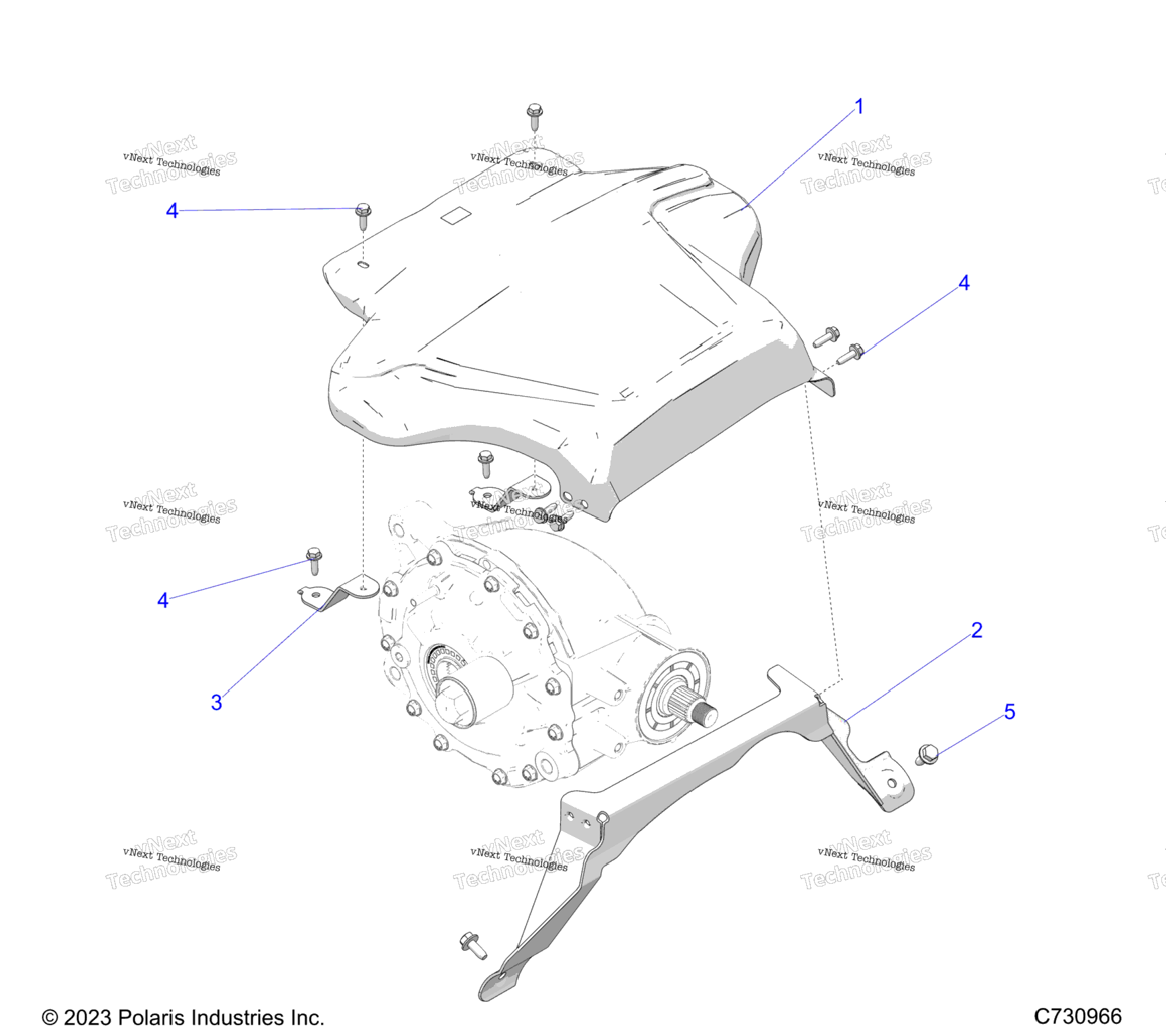 Drive Train, Heat Shields