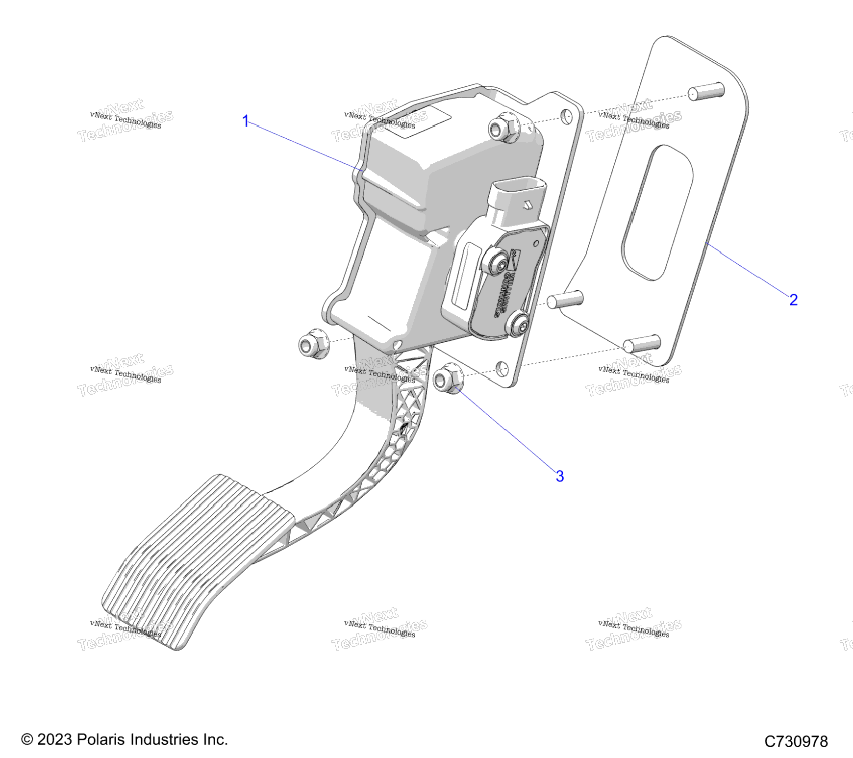 Electrical, Throttle Pedal