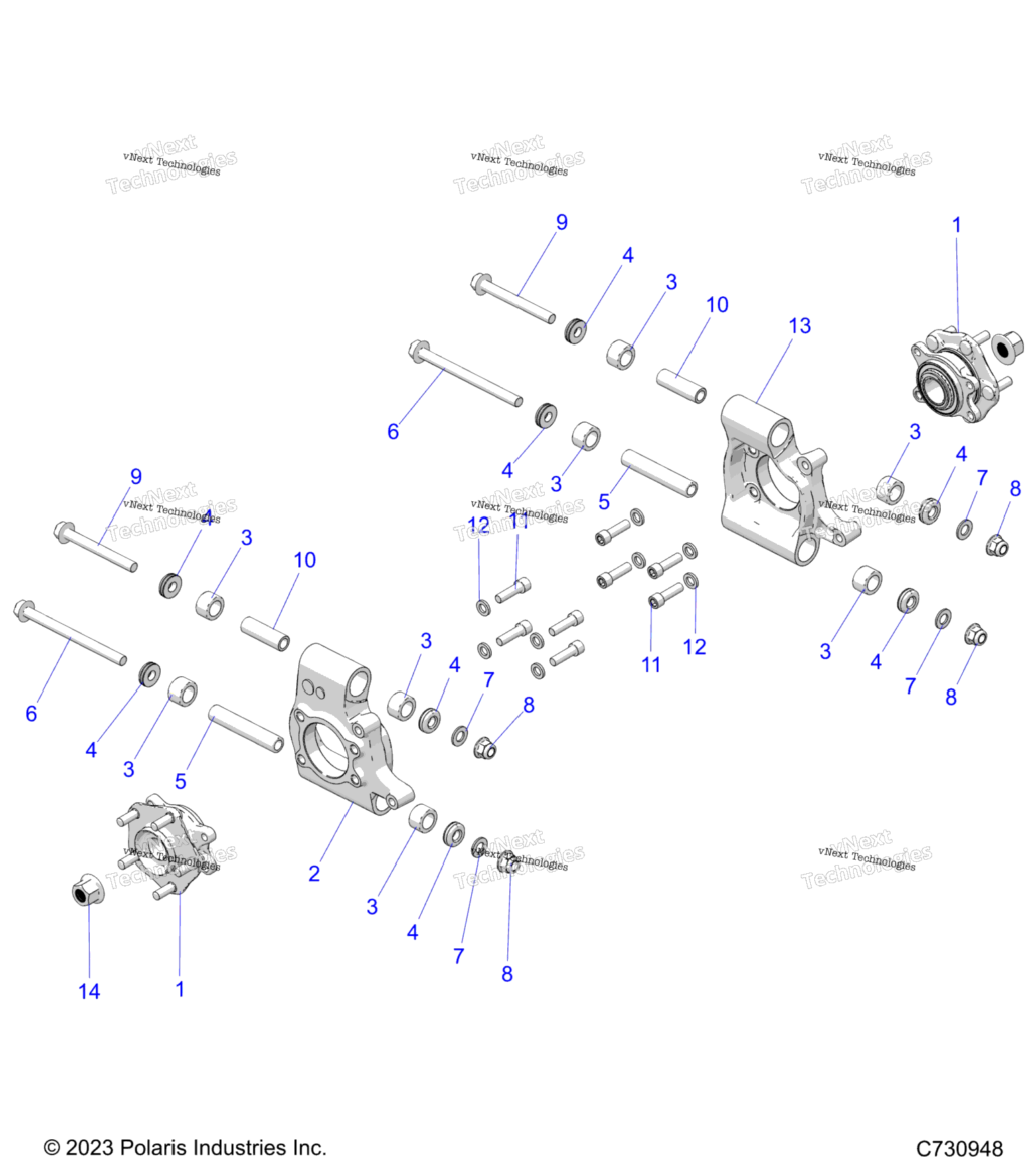 Suspension, Rear Carrier