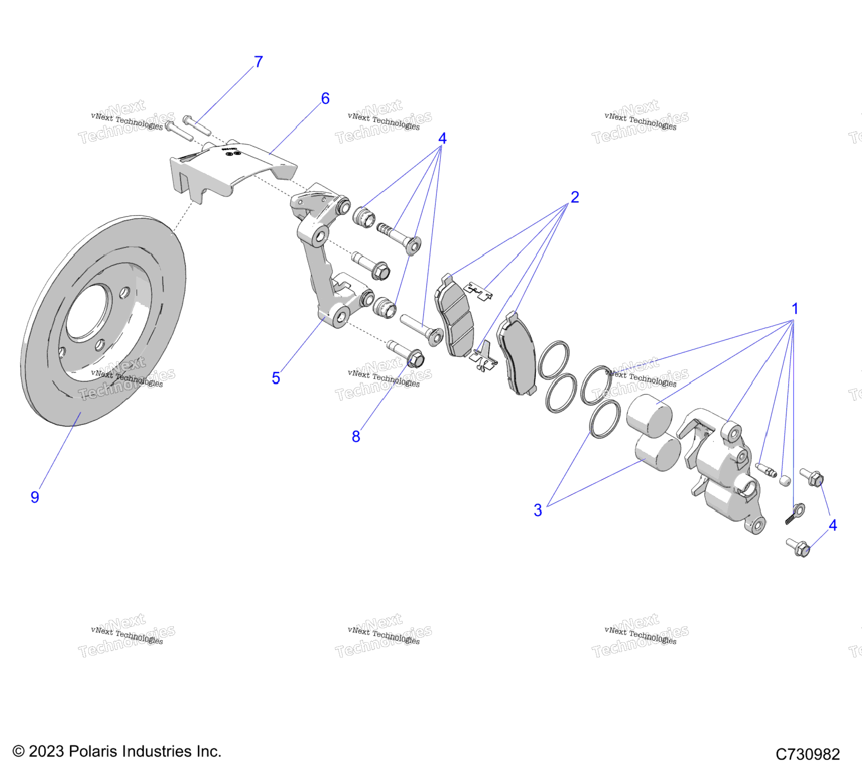 Brakes, Front Caliper