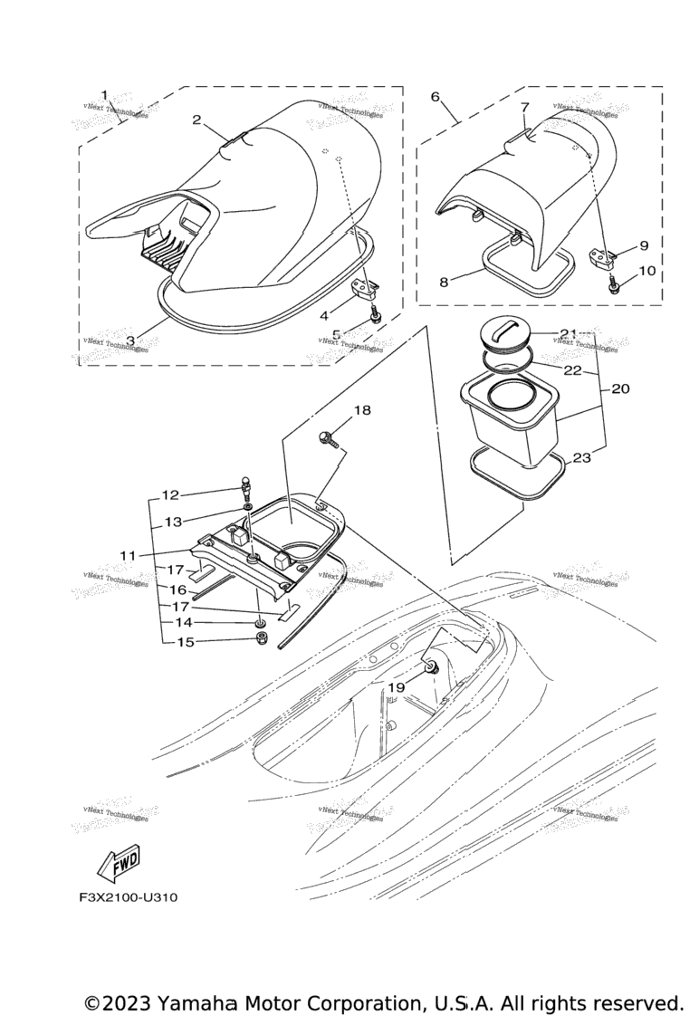 Seat & Under Locker