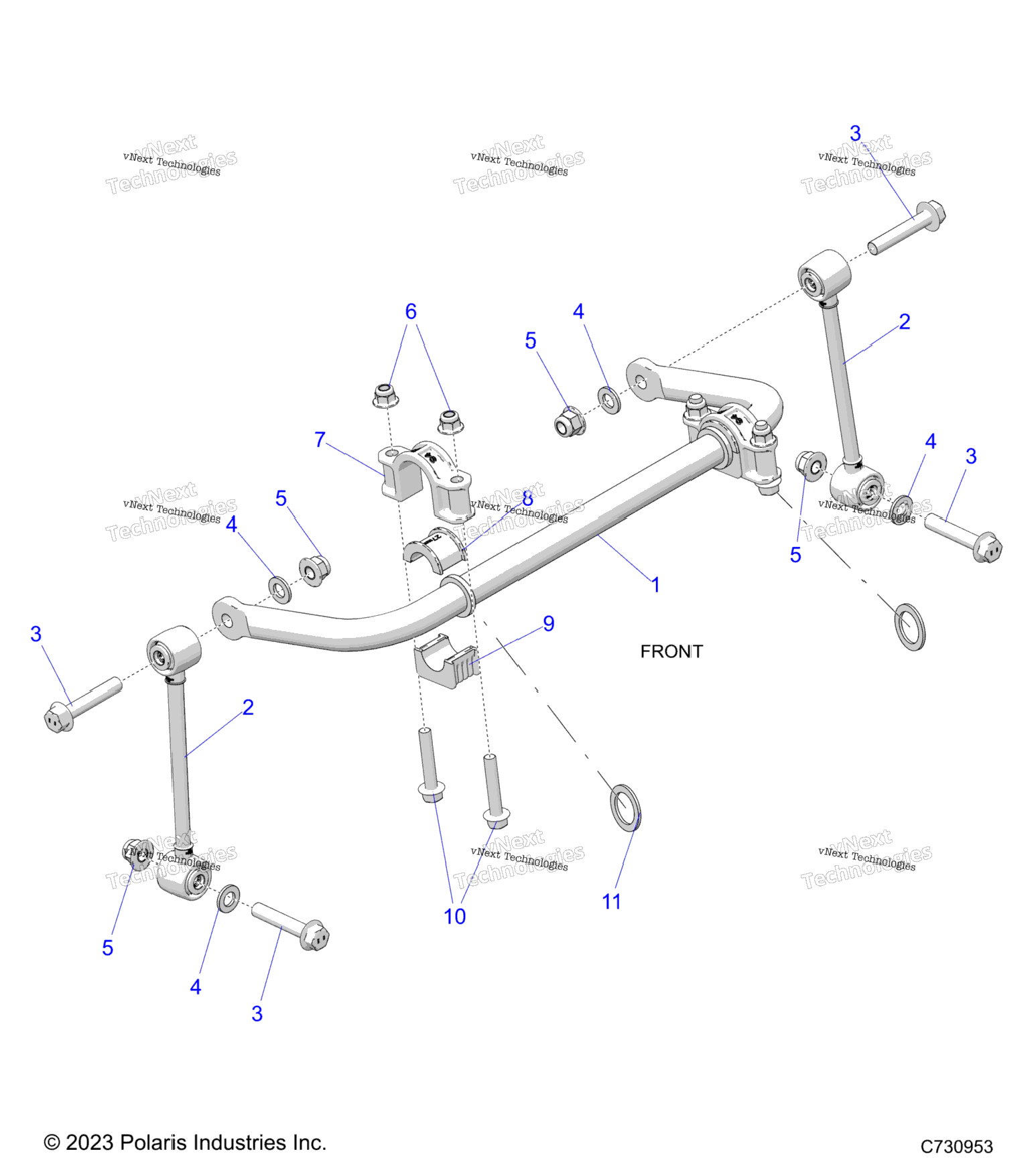 Suspension, Front Stabilizer Bar