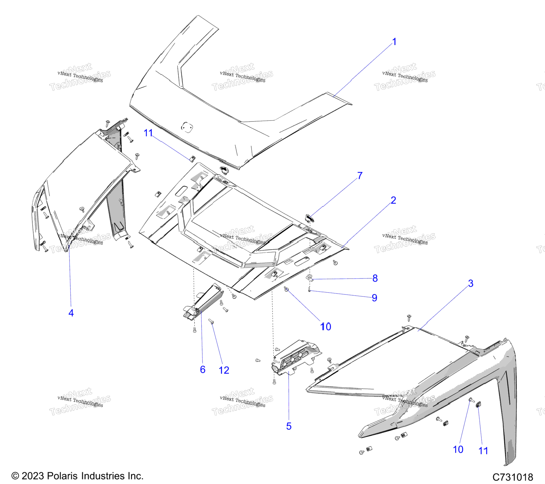 Body, Hood And Front Fenders