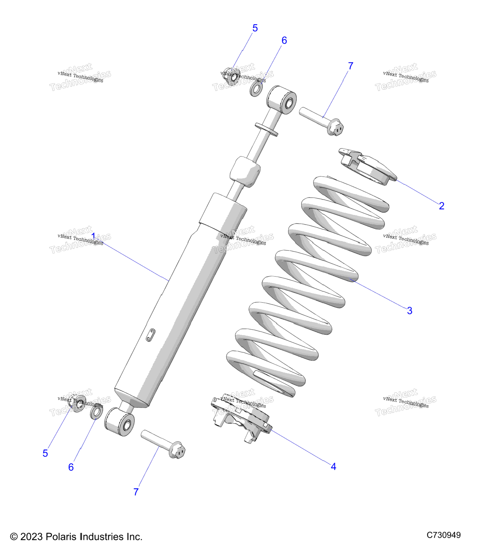 Suspension, Rear Shock Mounting