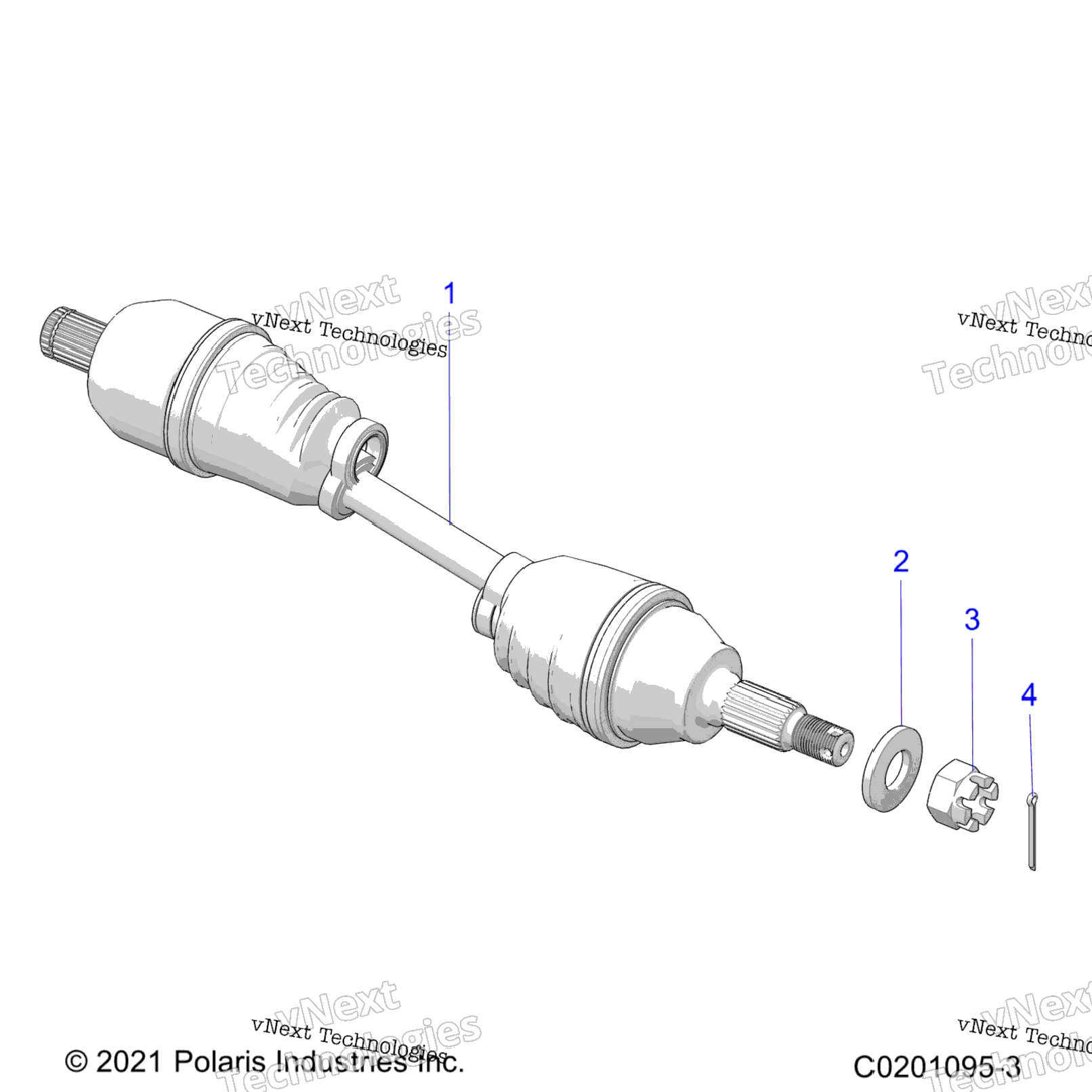 Drive Train, Half Shaft, Rear