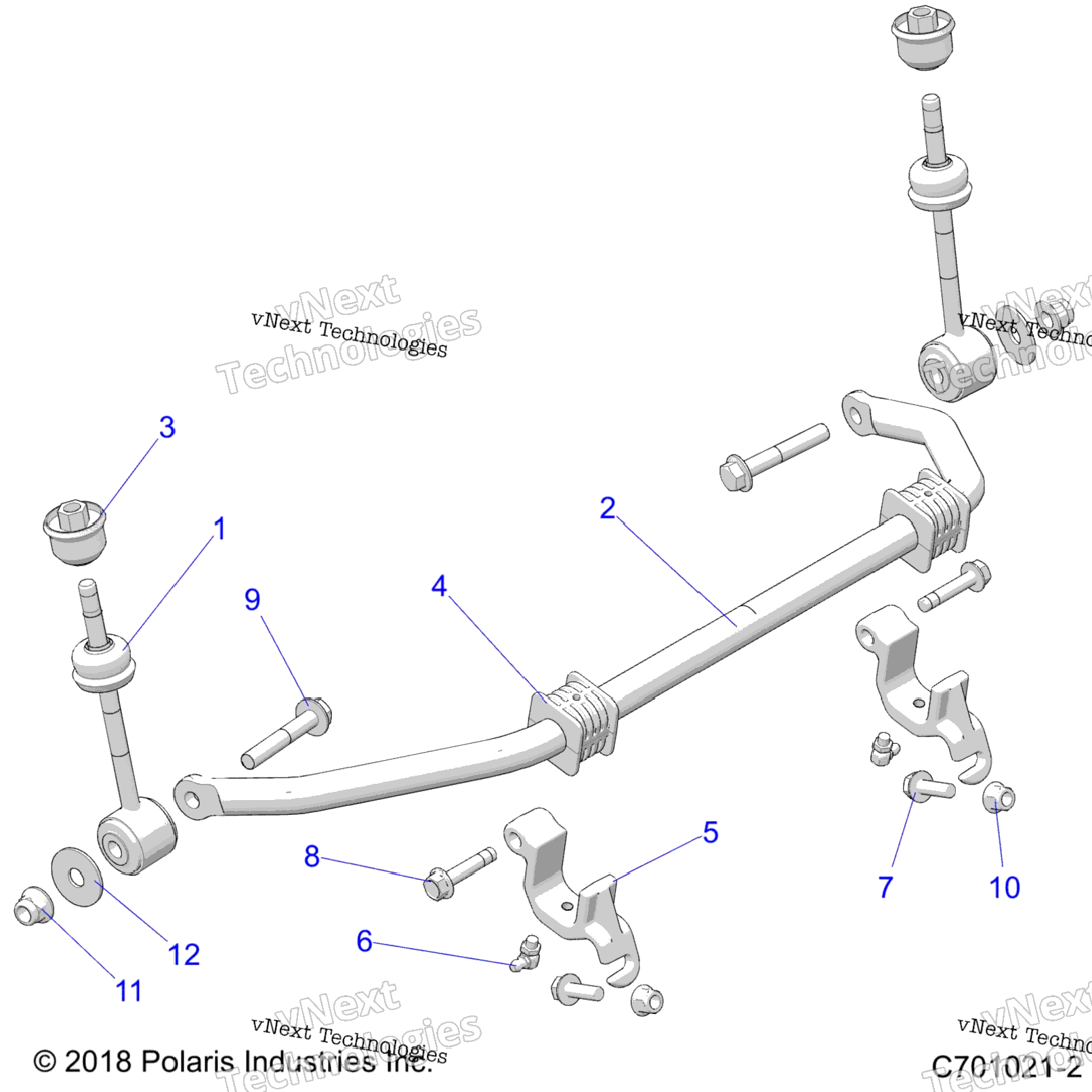 Suspension, Front Stabilizer Bar 010212)