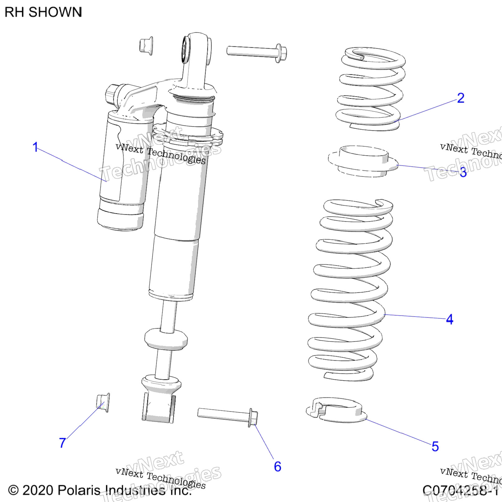 Suspension, Rear Shock