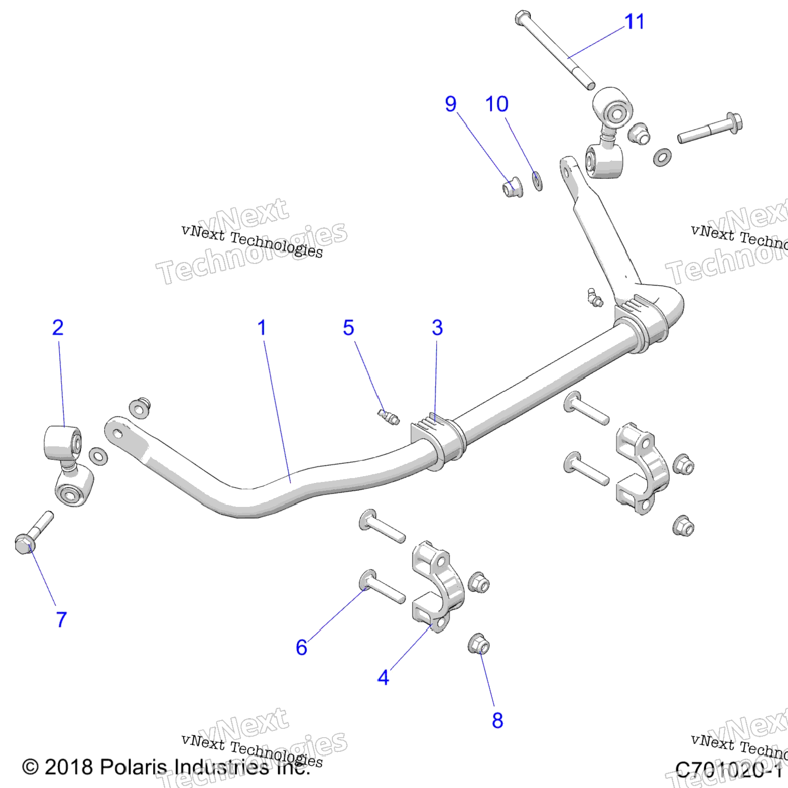 Suspension, Rear Stabilizer Bar