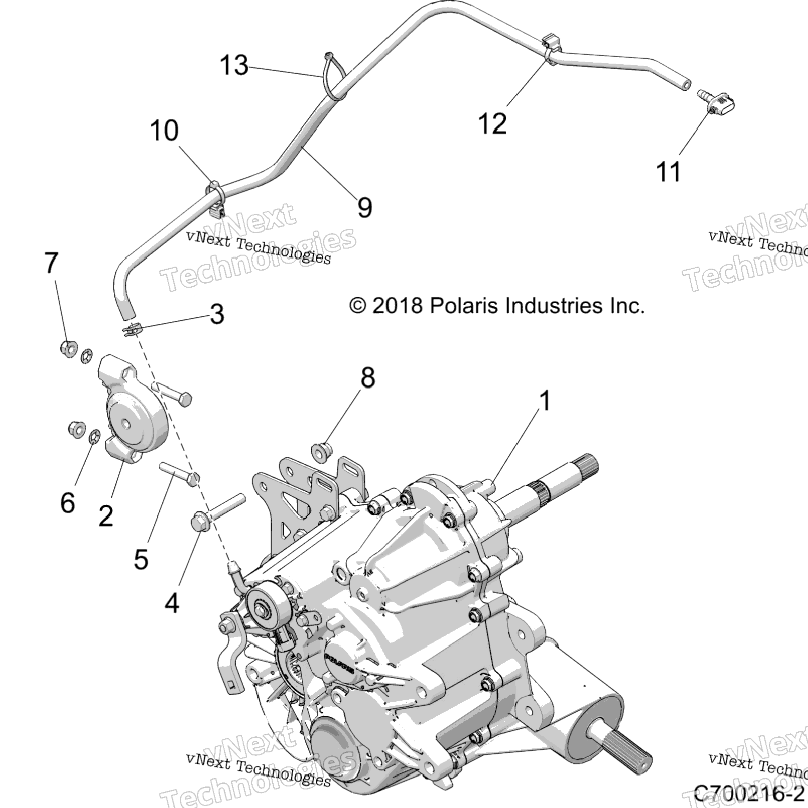 Drive Train, Main Gearcase Mounting