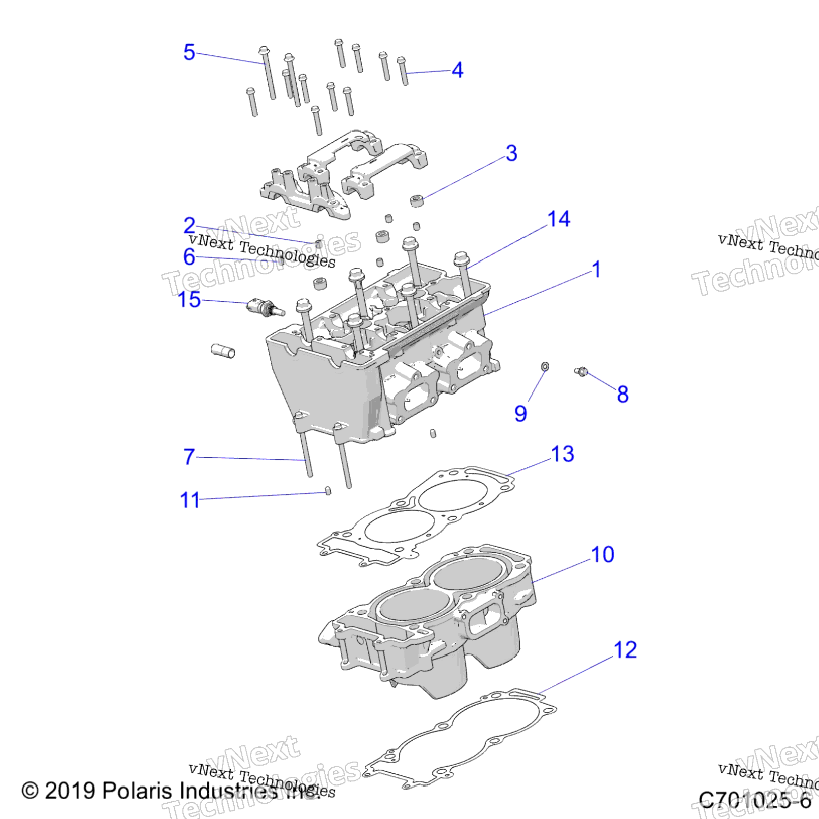 Engine, Cylinder & Head