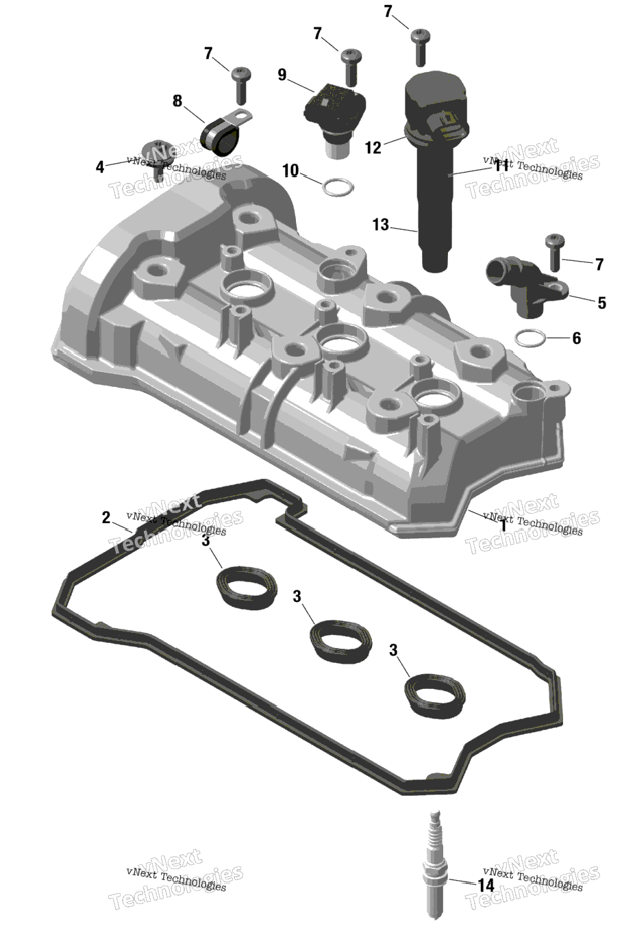 Rotax - Valve Cover