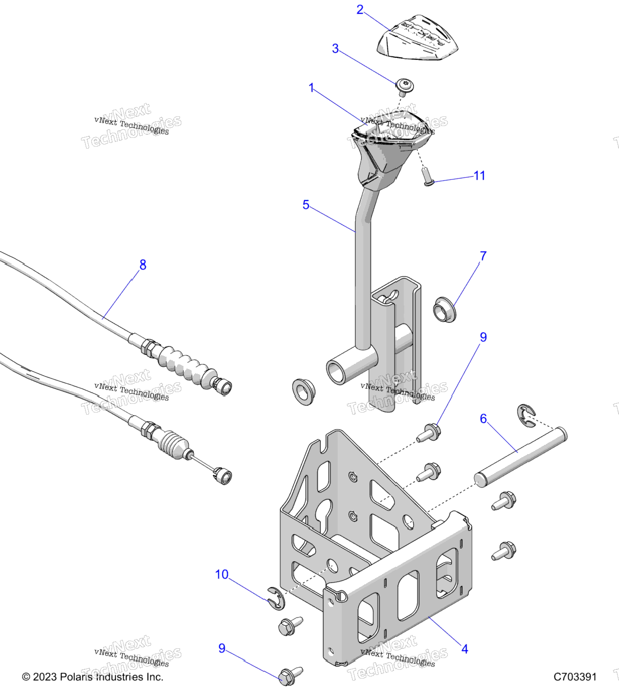 Drive Train, Gear Selector