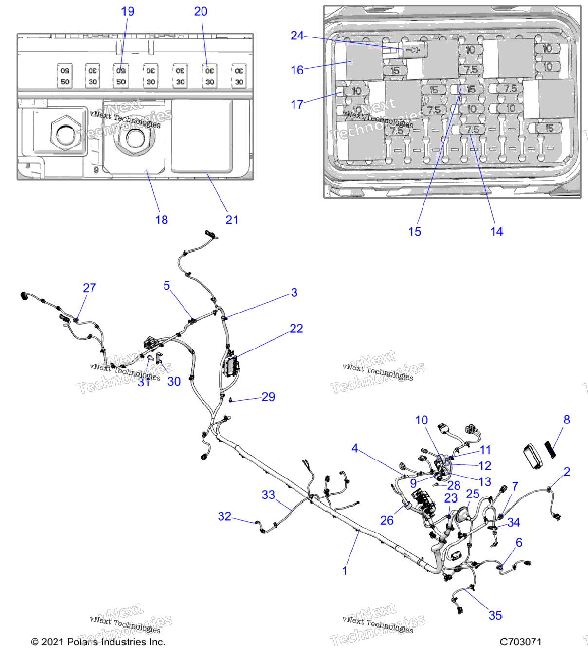 Electrical, Wire Harness, Chassis, Standard