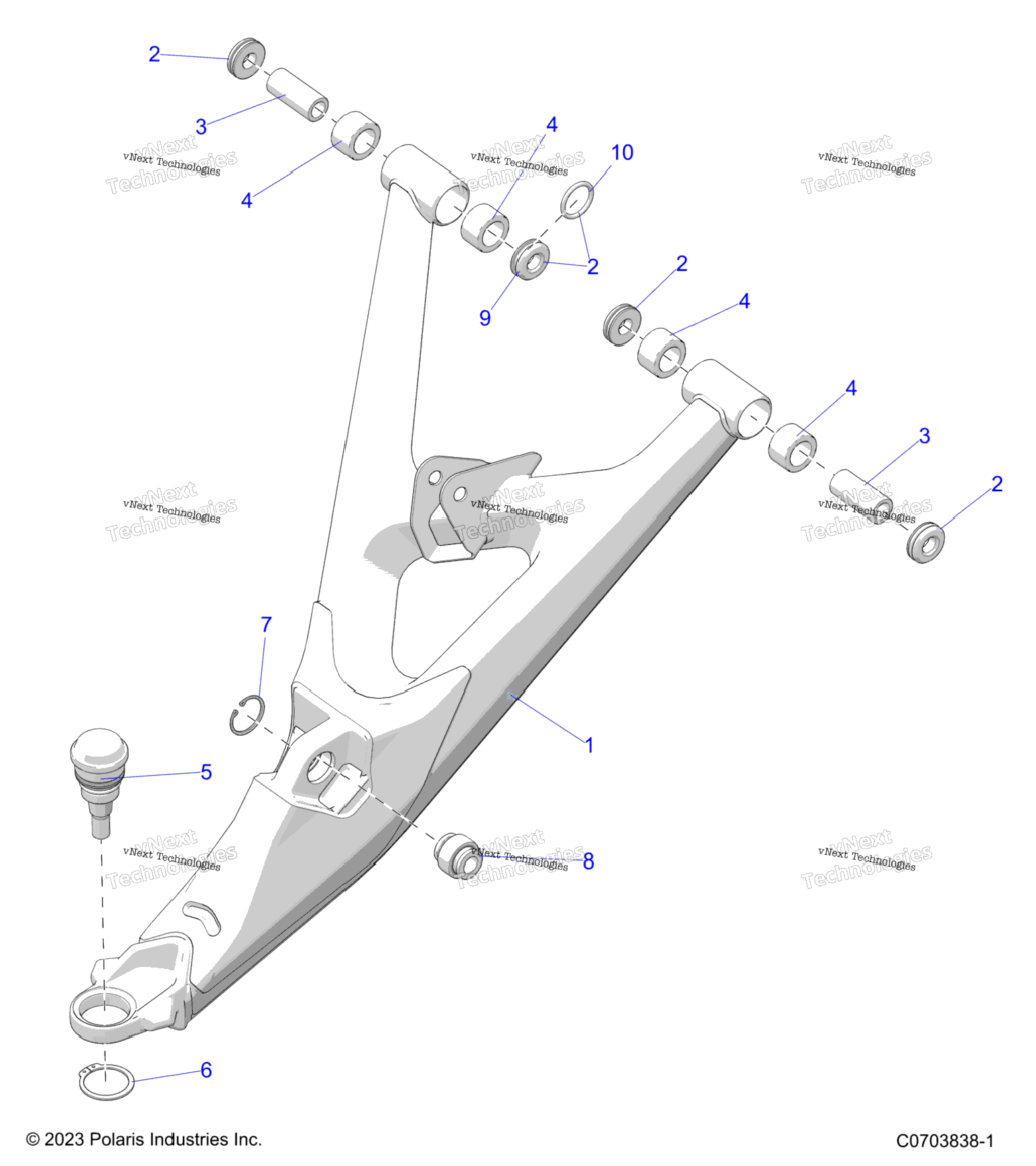 Suspension, Front Control Arms Lower