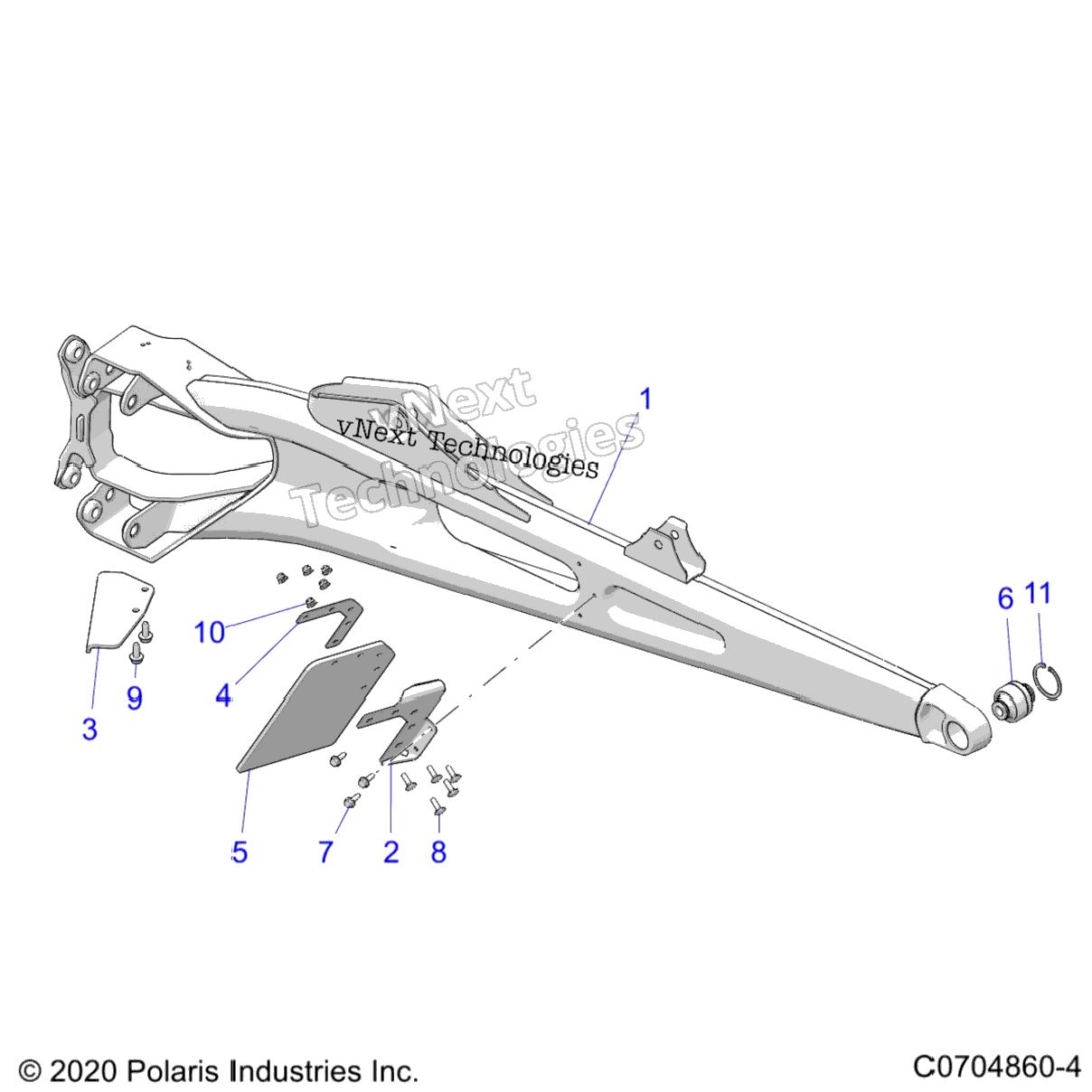 Suspension, Rear Trailing Arms