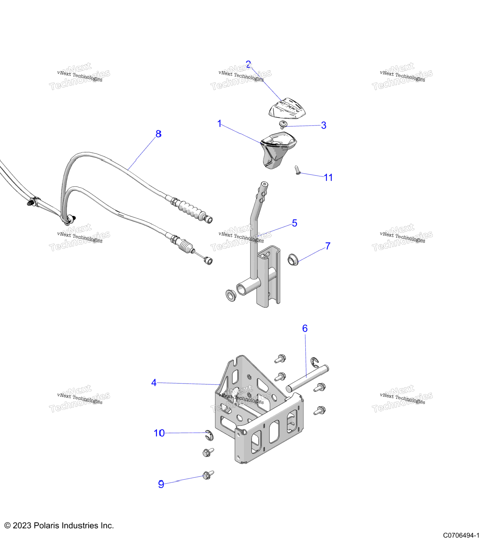 Drive Train, Gear Selector