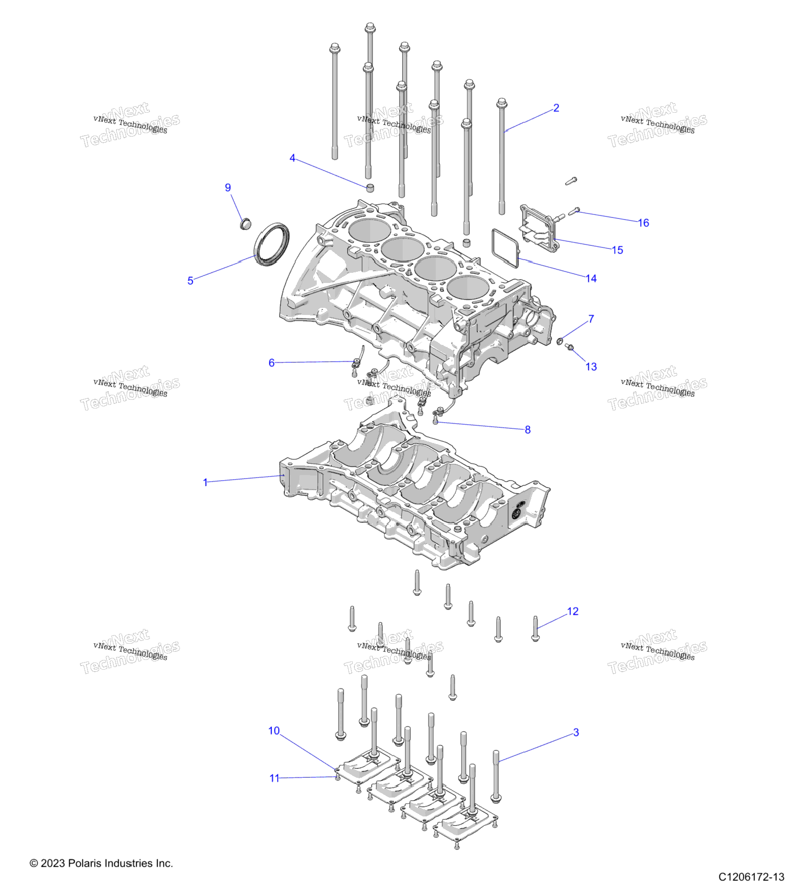 Engine, Cylinder Block