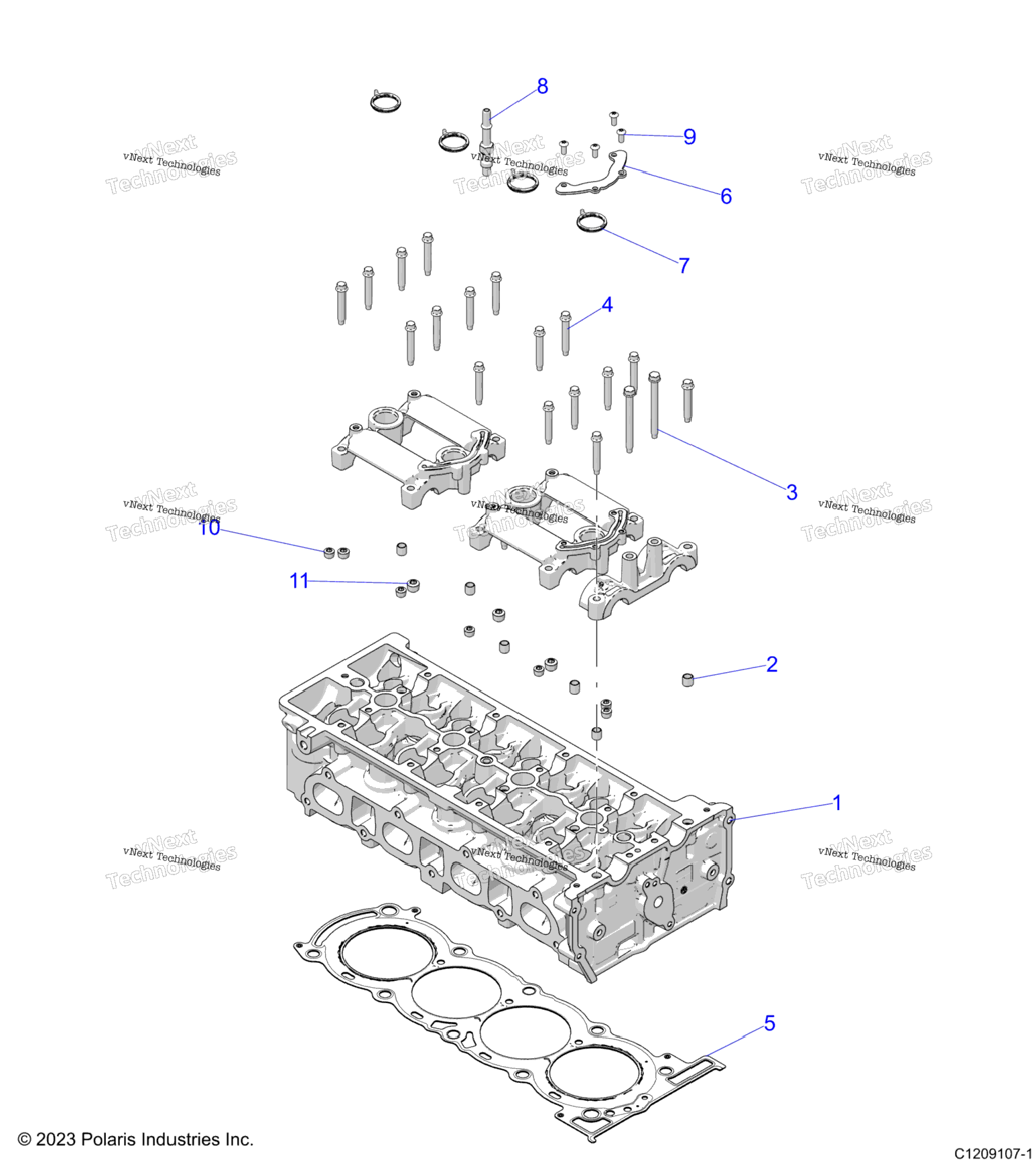 Engine, Cylinder Head